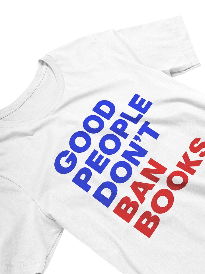 GOOD PEOPLE DON'T BAN BOOKS - WOMEN'S FIT product image (2)