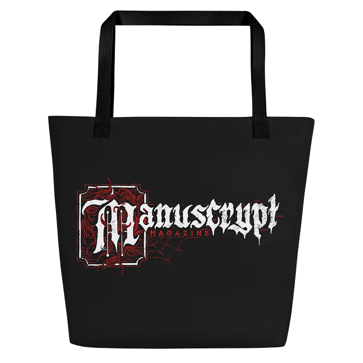 Manuscrypt + Cult Hearted Tote (Black) product image (1)