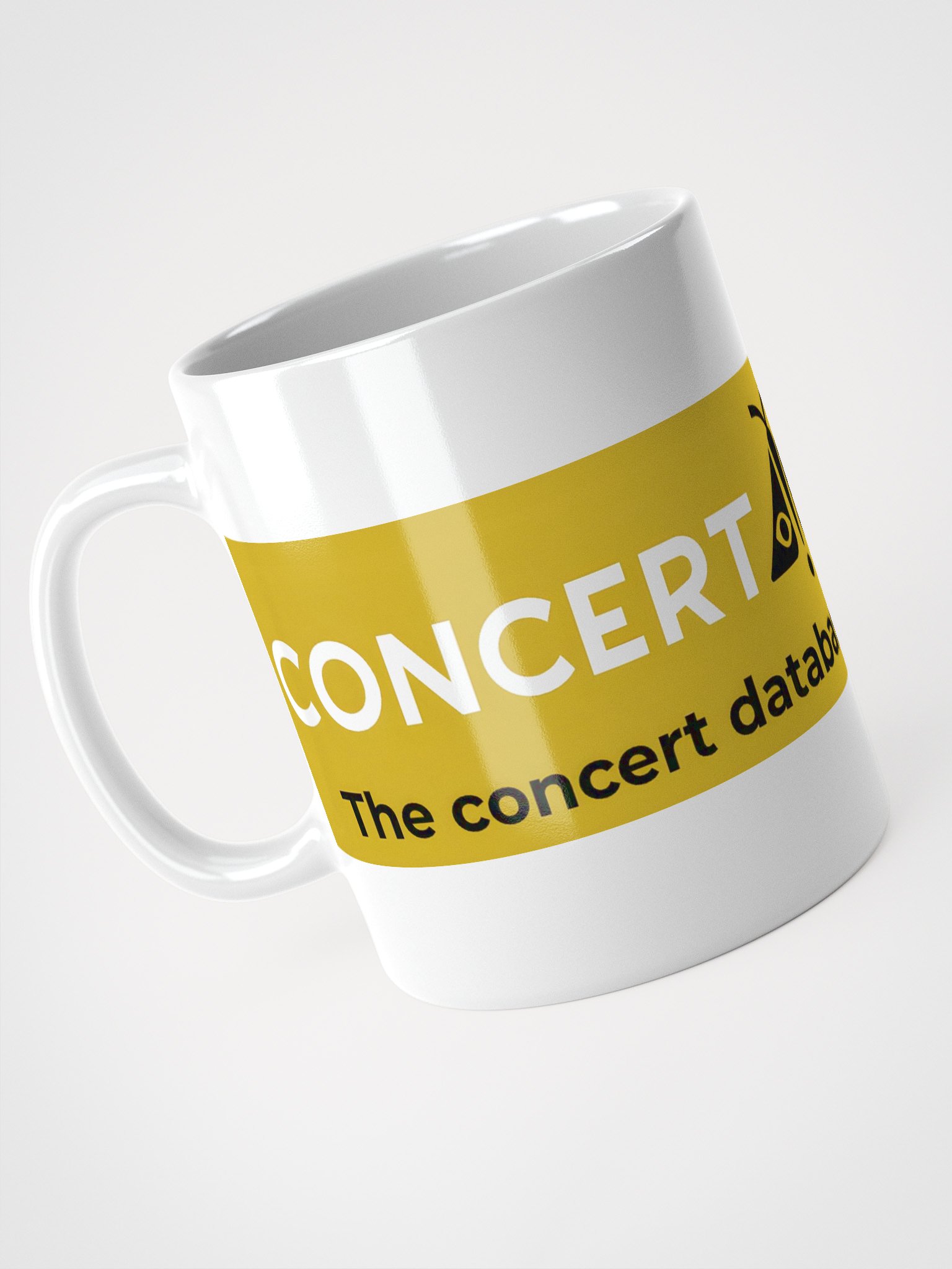 Concert Archives Mug (Yellow/White) product image (4)