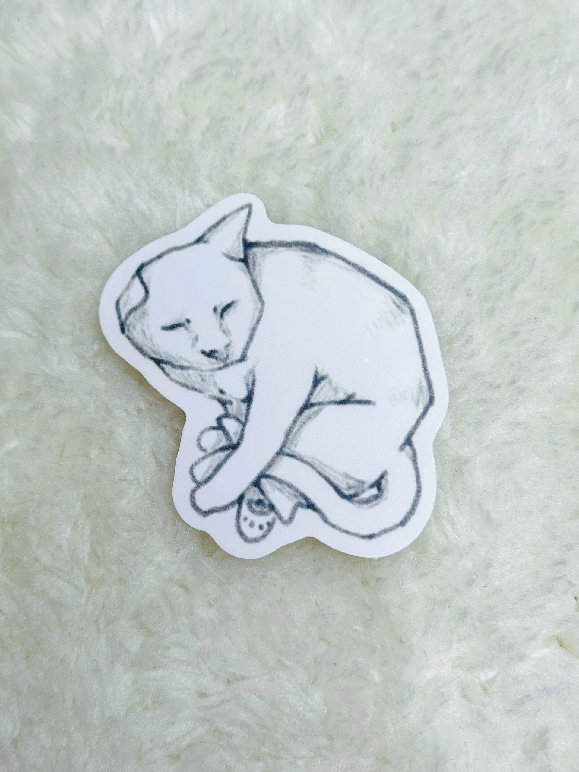 Eepy Kat Sticker product image (1)