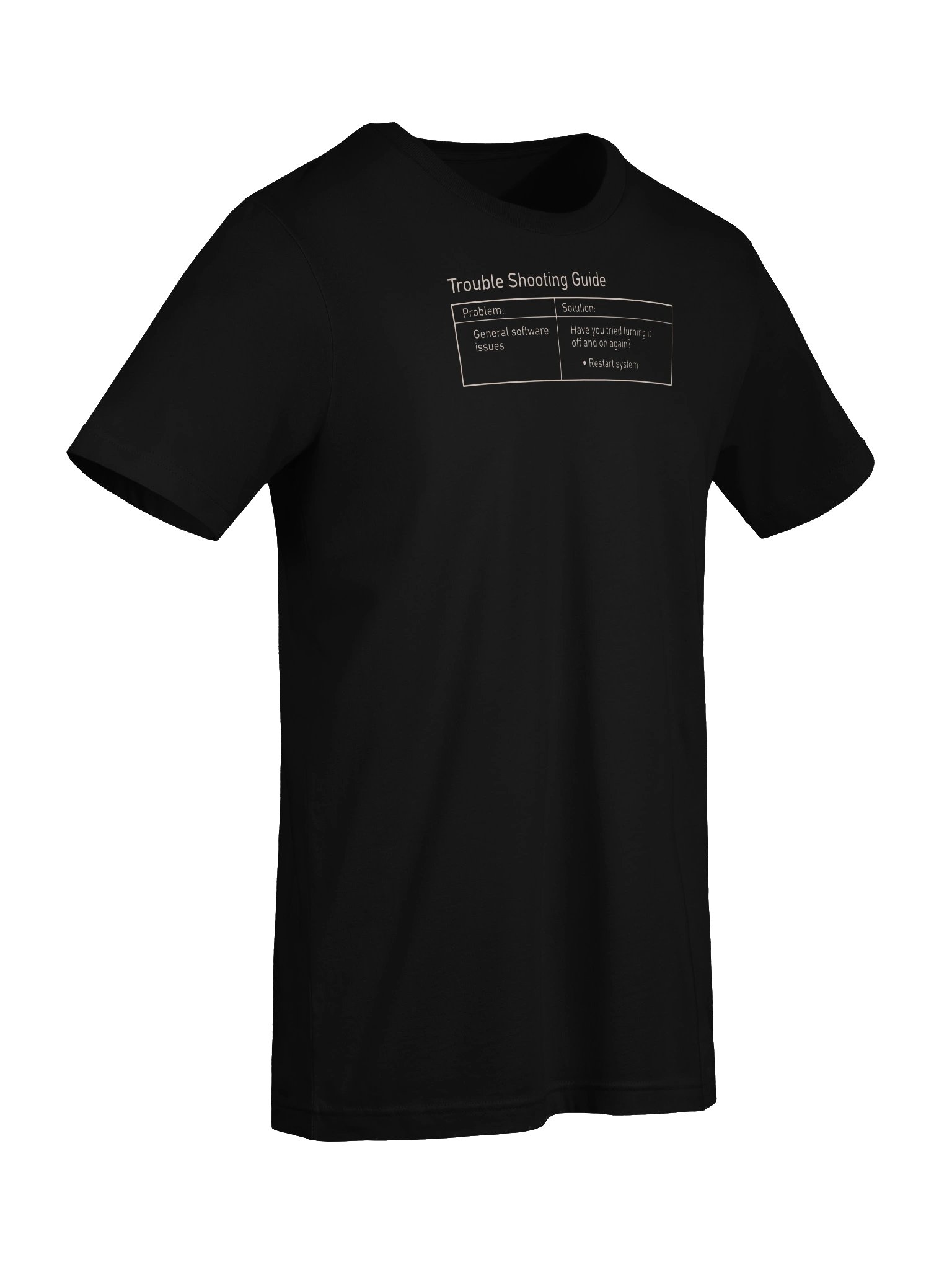 Trouble Shooting Guide Tee product image (8)