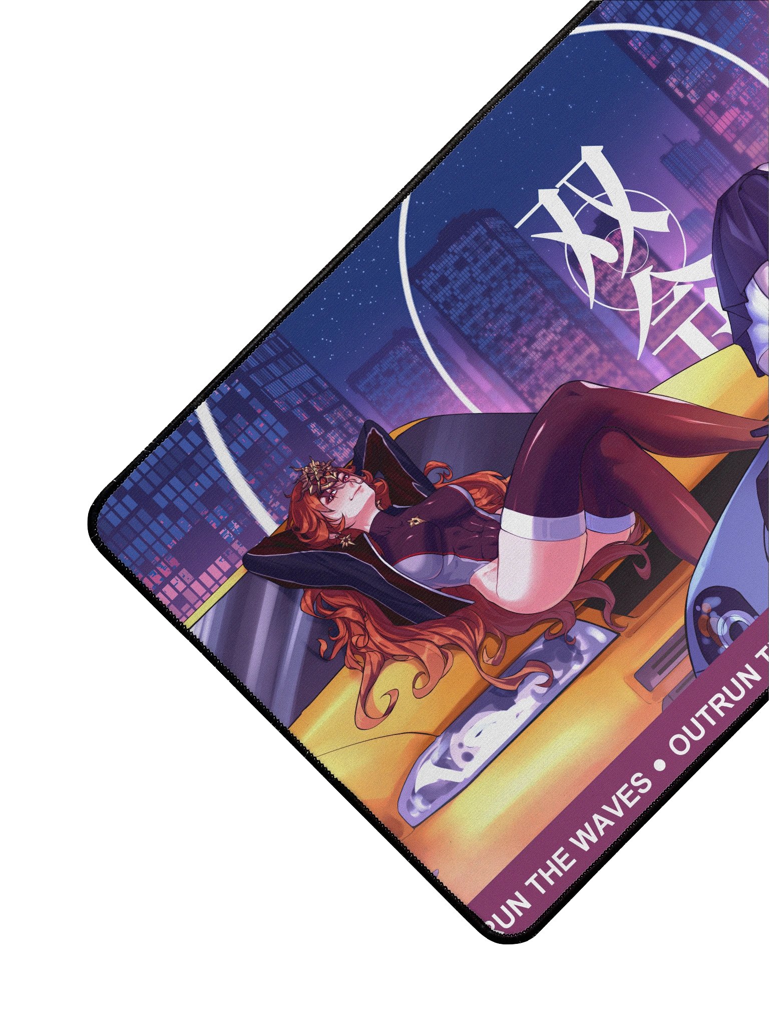 Iuno & Augusta JDM Deskmat | Wuthering Waves XL Gaming Desk Pad product image (2)