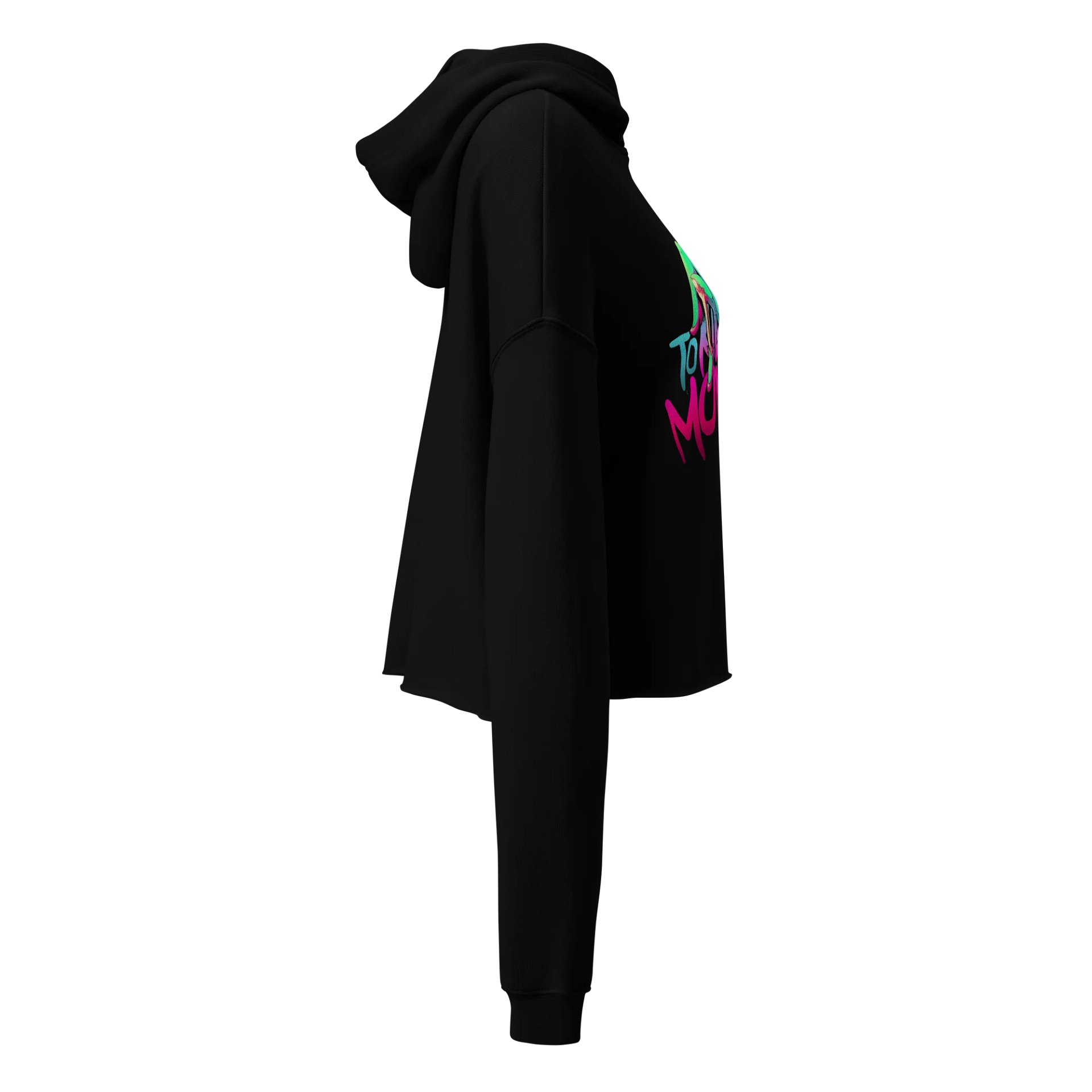 To Kill a Monster Zombie Pin-up Hooded Crop Top product image (3)