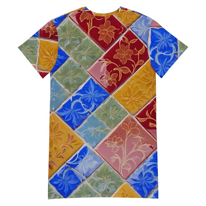 Marble Majesty T Shirt Dress product image (2)