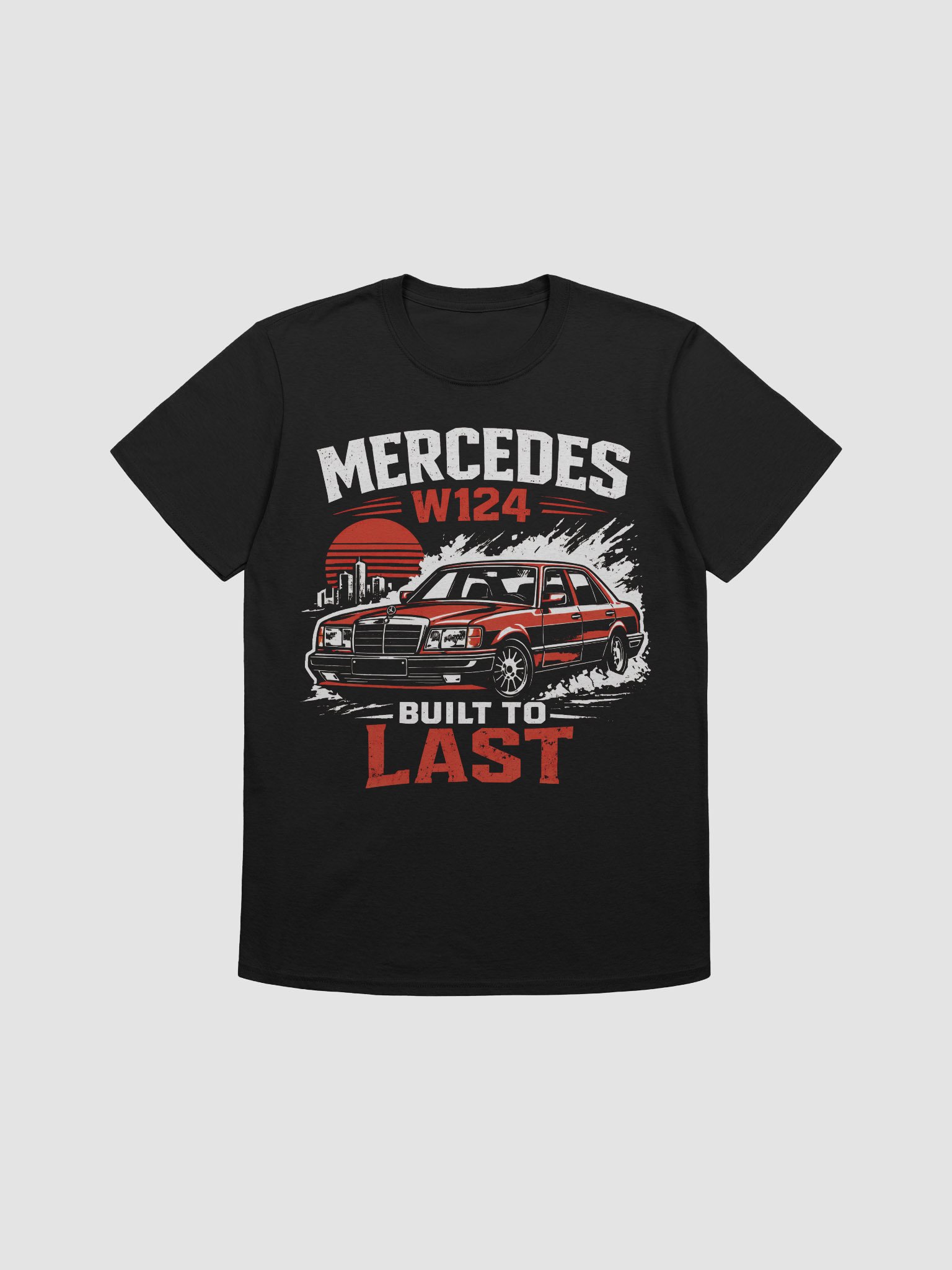 Mercedes W124 - Shirt product image (1)