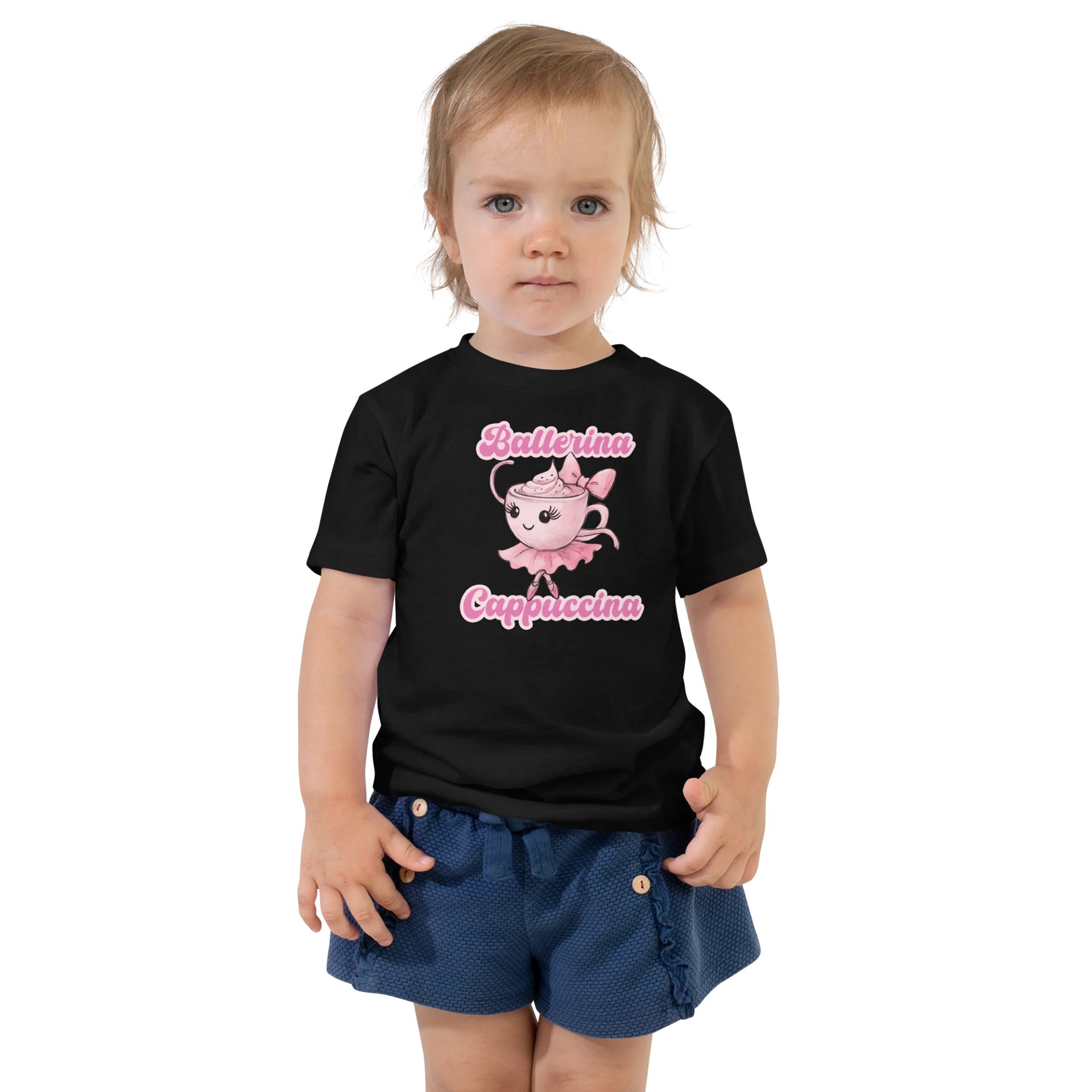 Ballerina Cappuccina watercolor design – Kid Tee product image (1)
