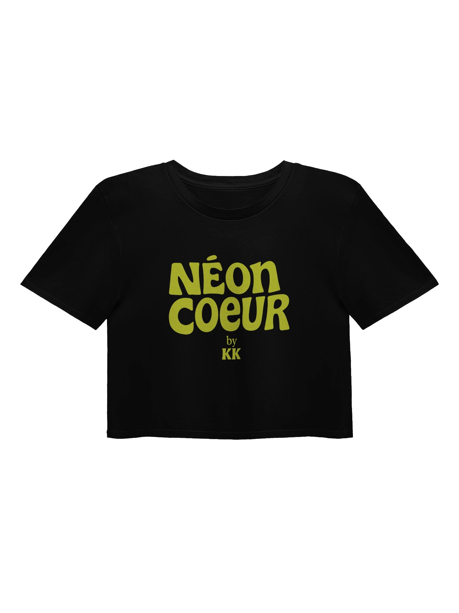 NÉON COEUR Crop Tee – by KK product image (1)