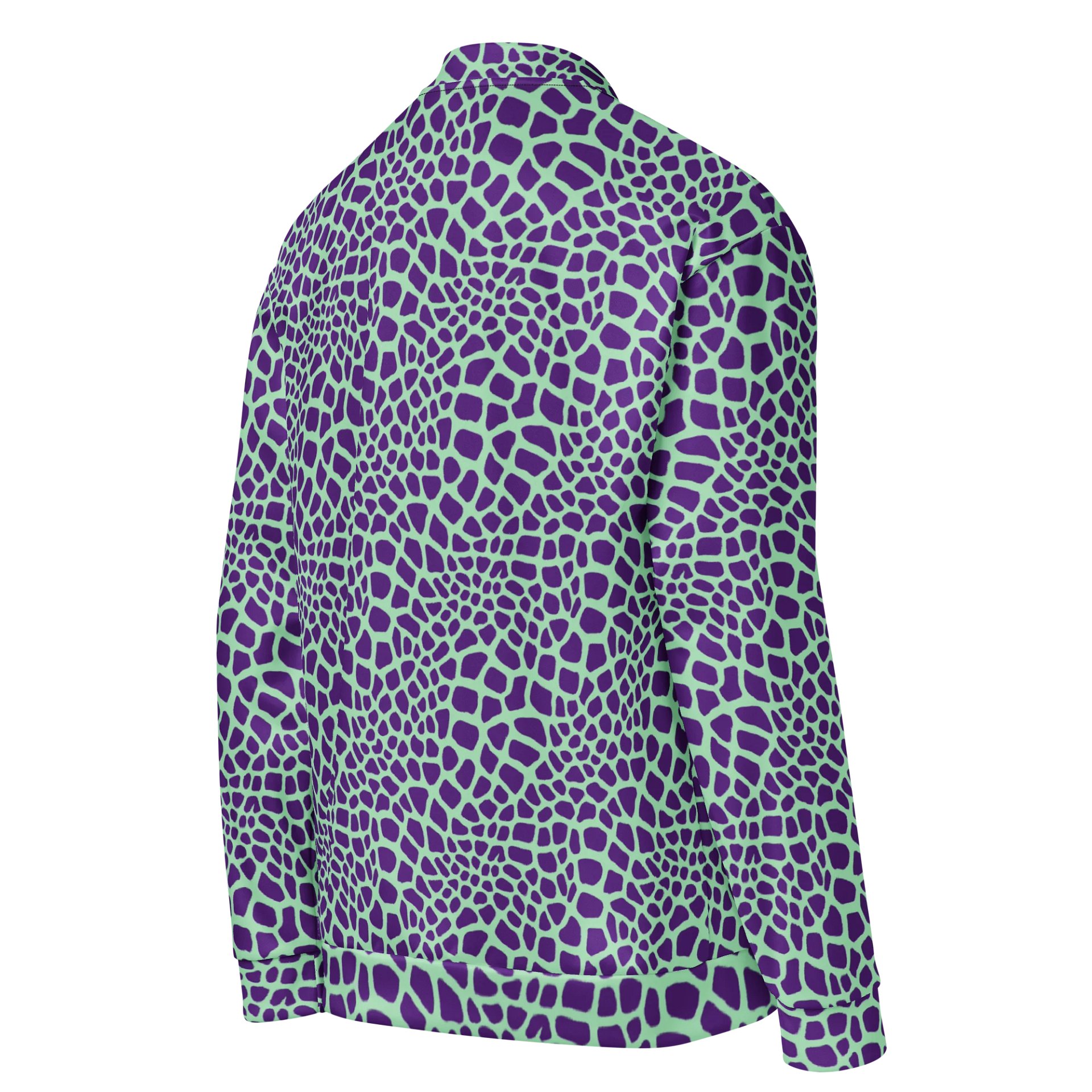 Green Giraffe Bomber Jacket product image (4)