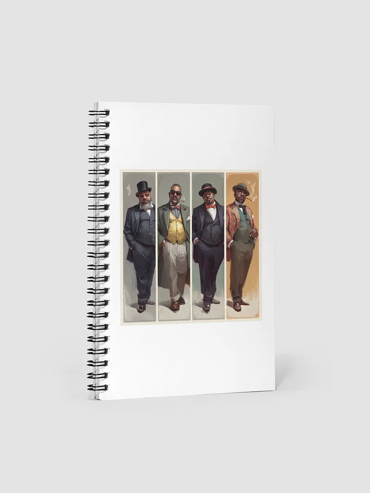 Vintage Gentlemen Spiral Notebook product image (1)