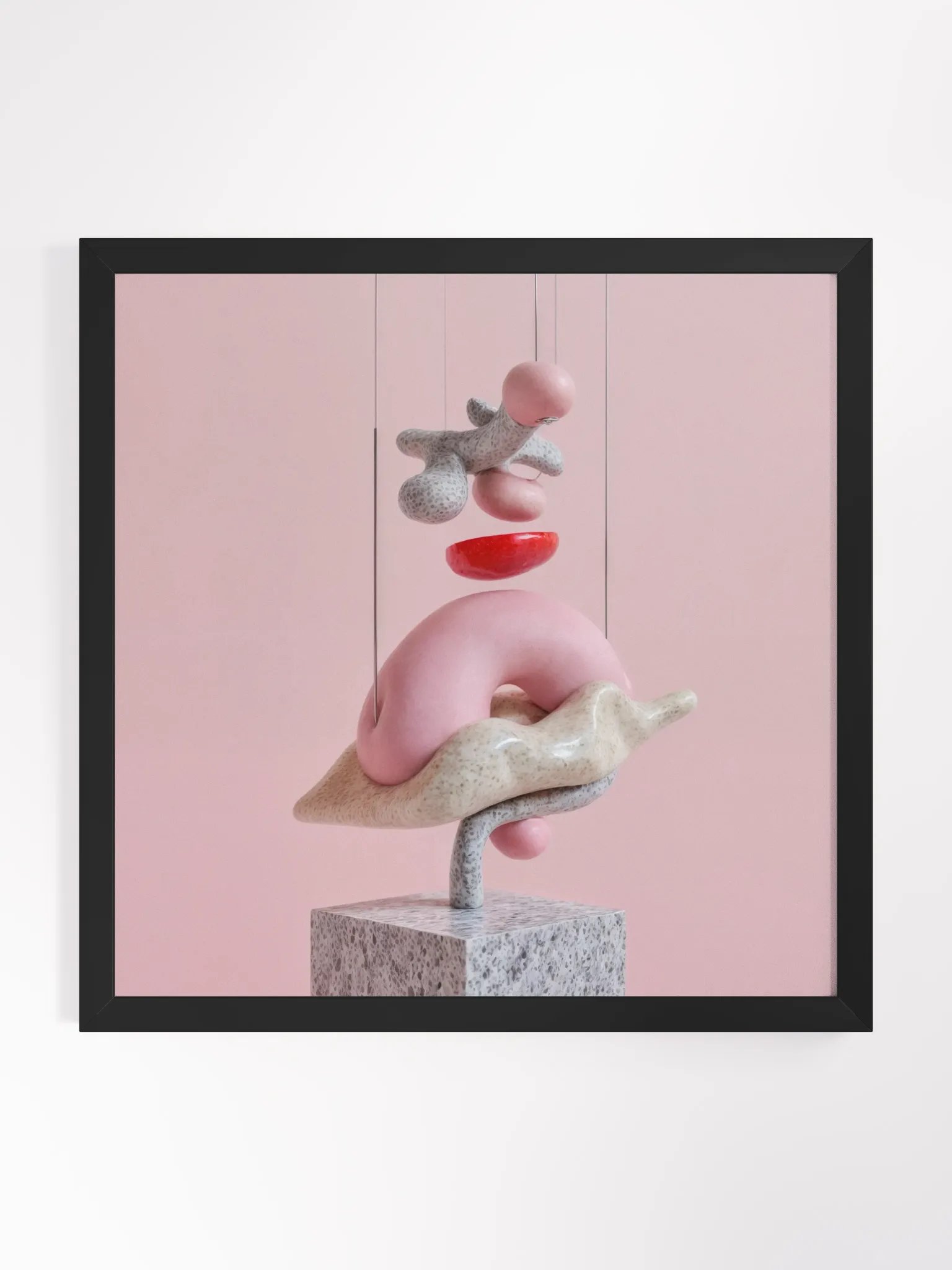 Subverting Elements-052 Framed Matte Poster product image (1)