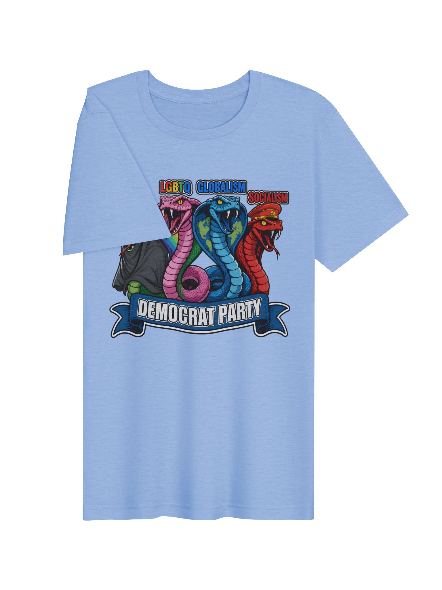 Democrat Party Cobra Banner Tee product image (15)