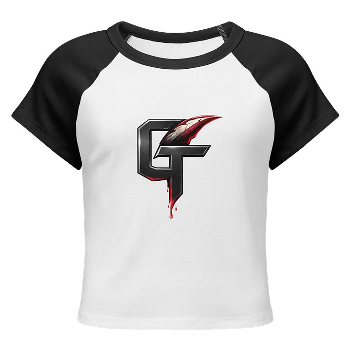 GnarlyToenail Logo Women's Raglan Baby Tee product image (1)