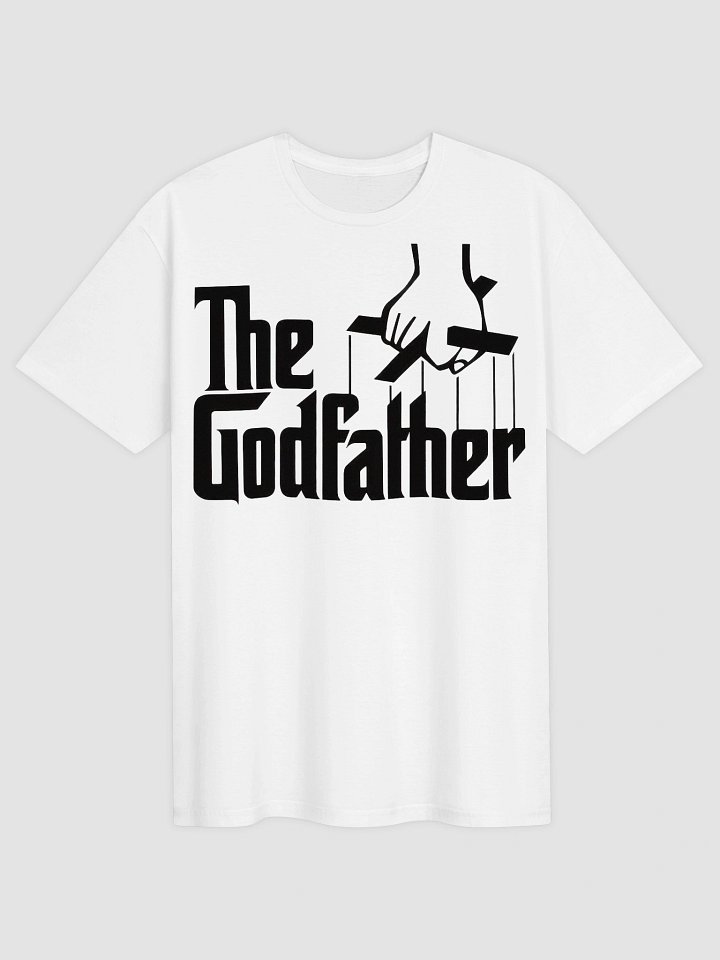 The Godfather Logo Graphic Tee | Marionette Hand Minimalist Design | Classic Film Collector Shirt product image (1)