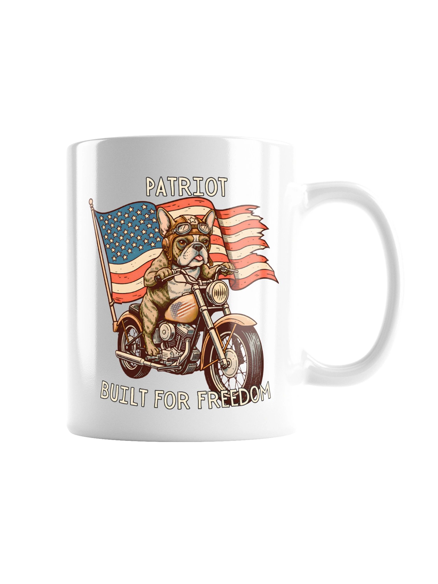 Patriot Bulldog Freedom Mug product image (5)
