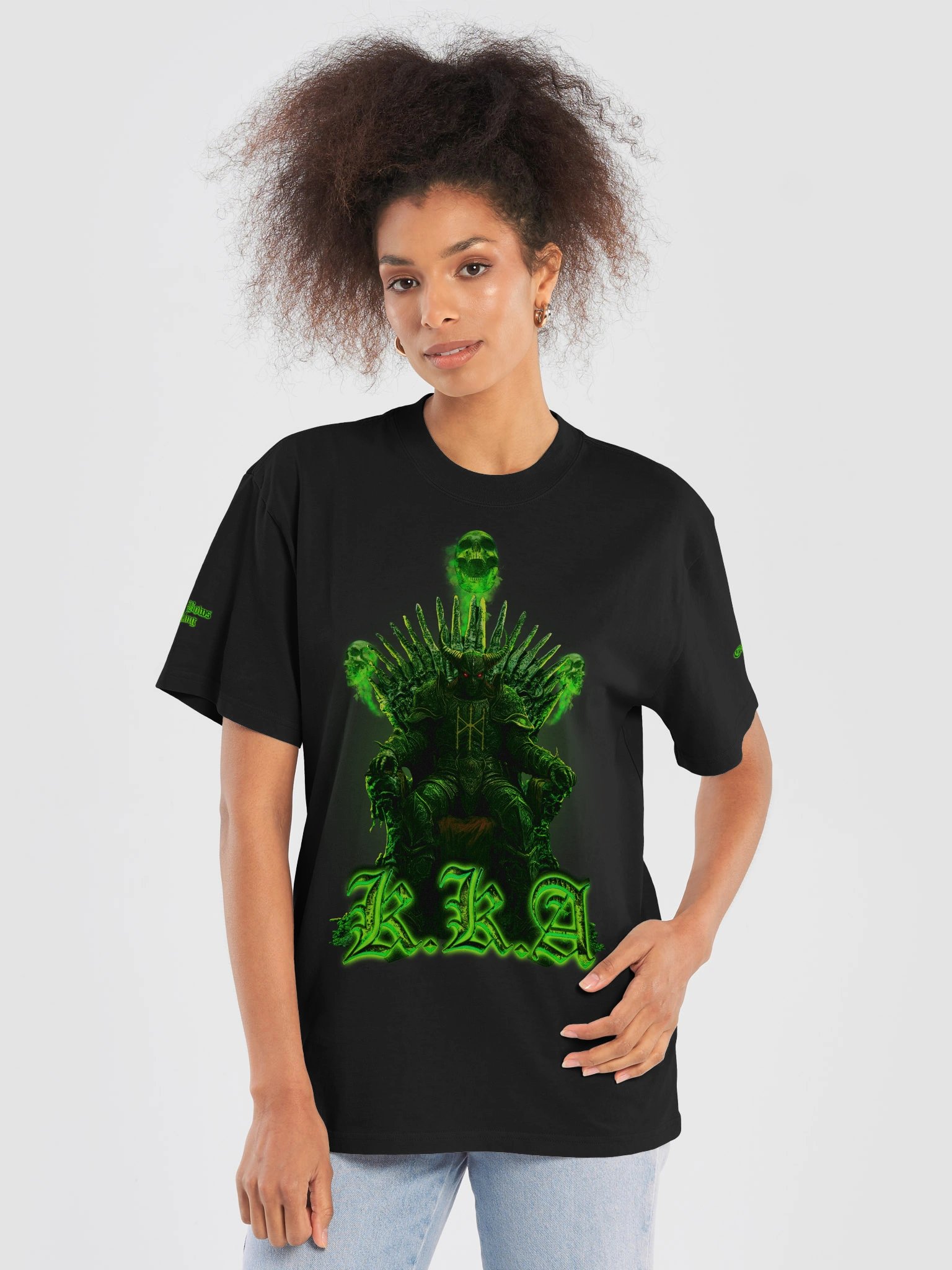 King of Sin Oversized Faded Tee product image (5)