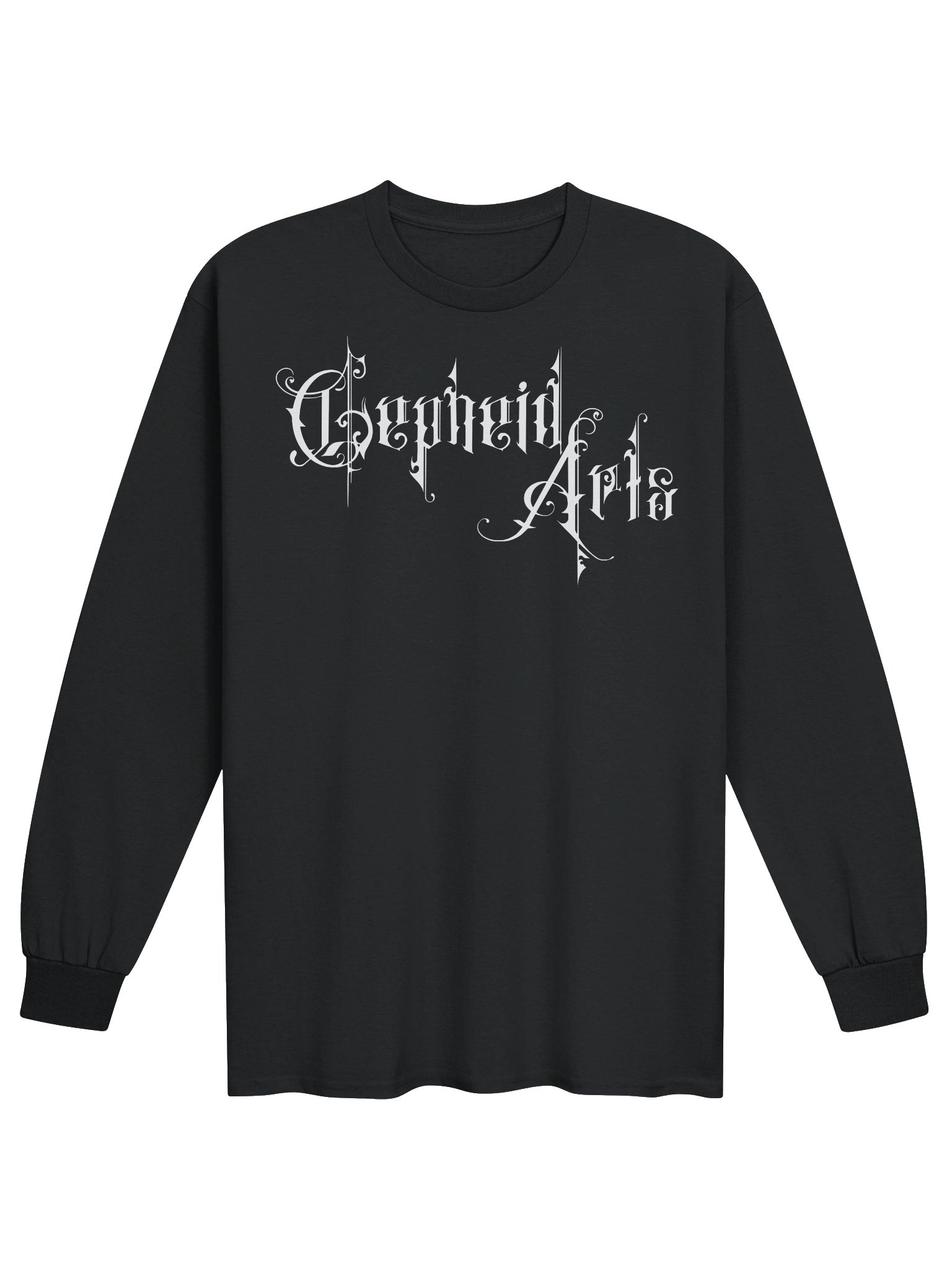 Cepheid Arts Logo Long Sleeve Tee | BLK product image (1)
