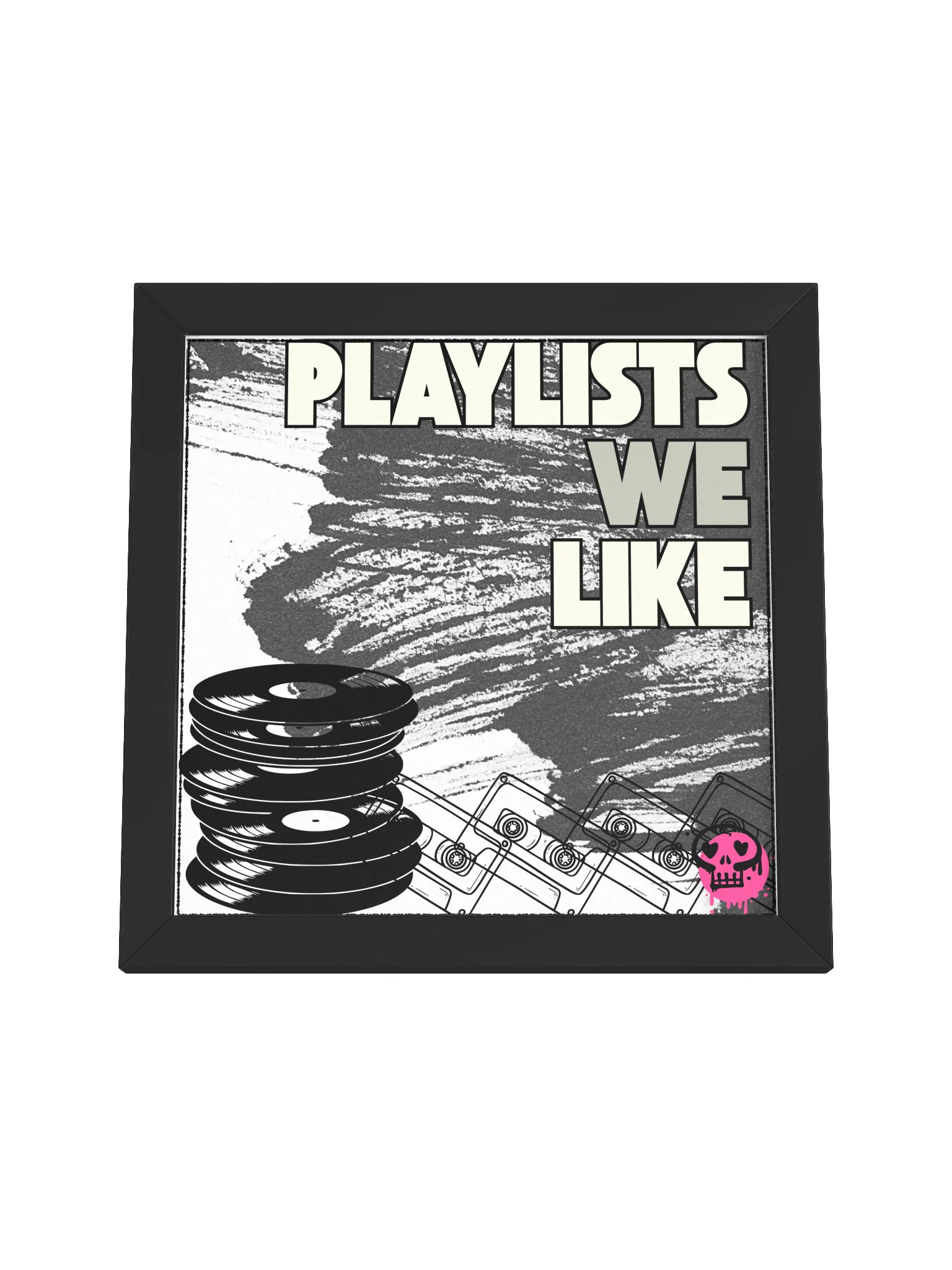 Playlists We Like Framed Poster product image (4)