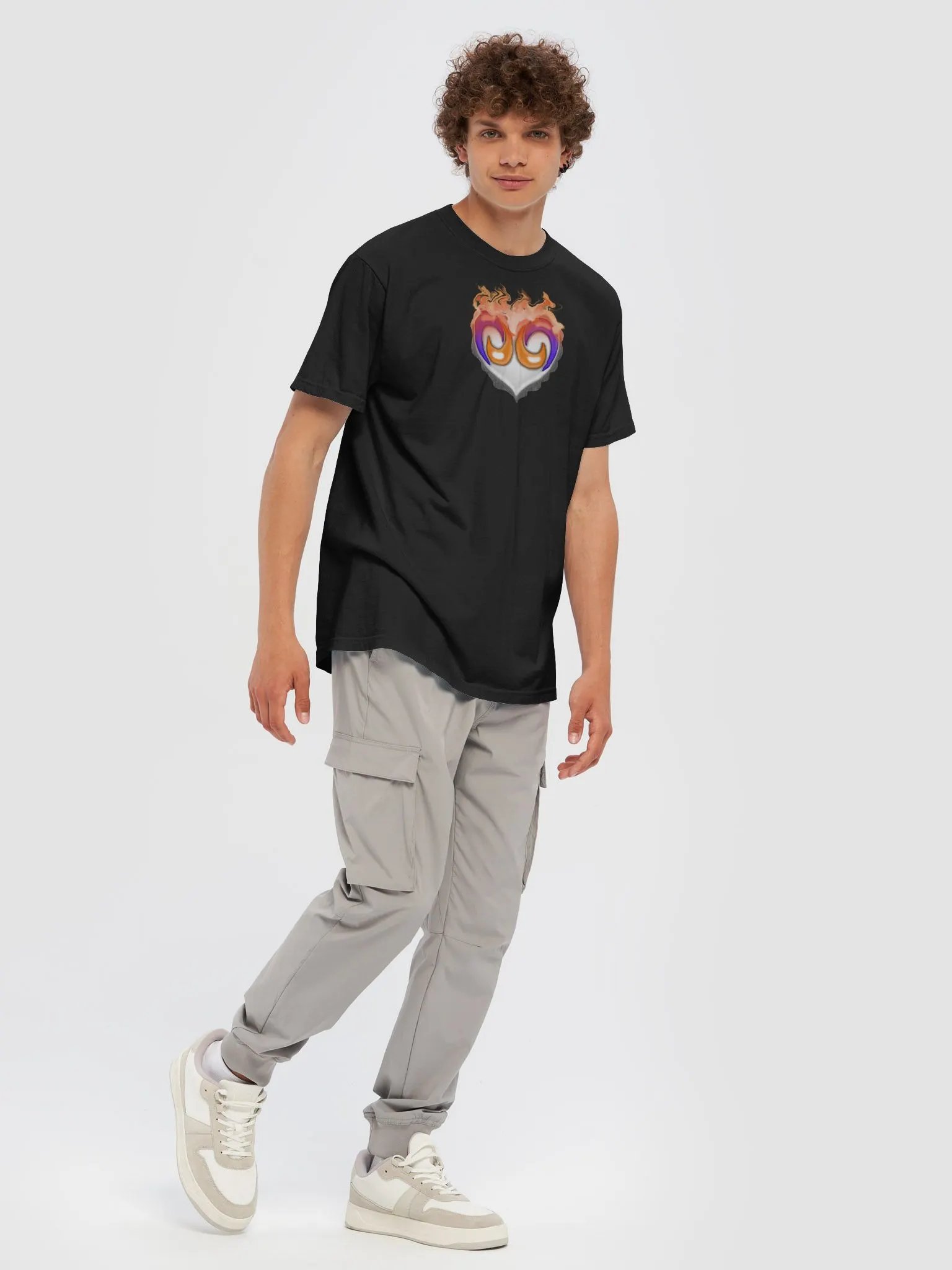 FireTideLove Emote T-Shirt product image (7)