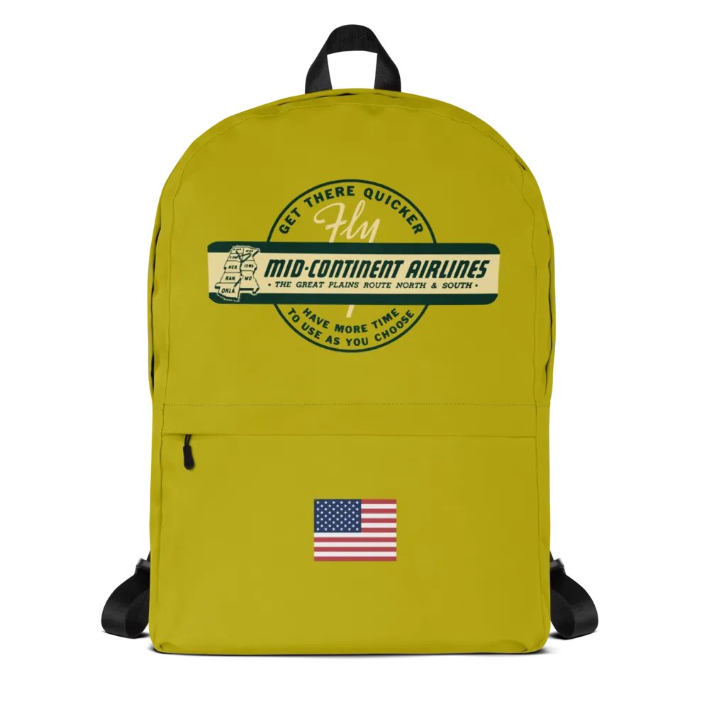 Mid Continent Airlines - Backpack product image (1)