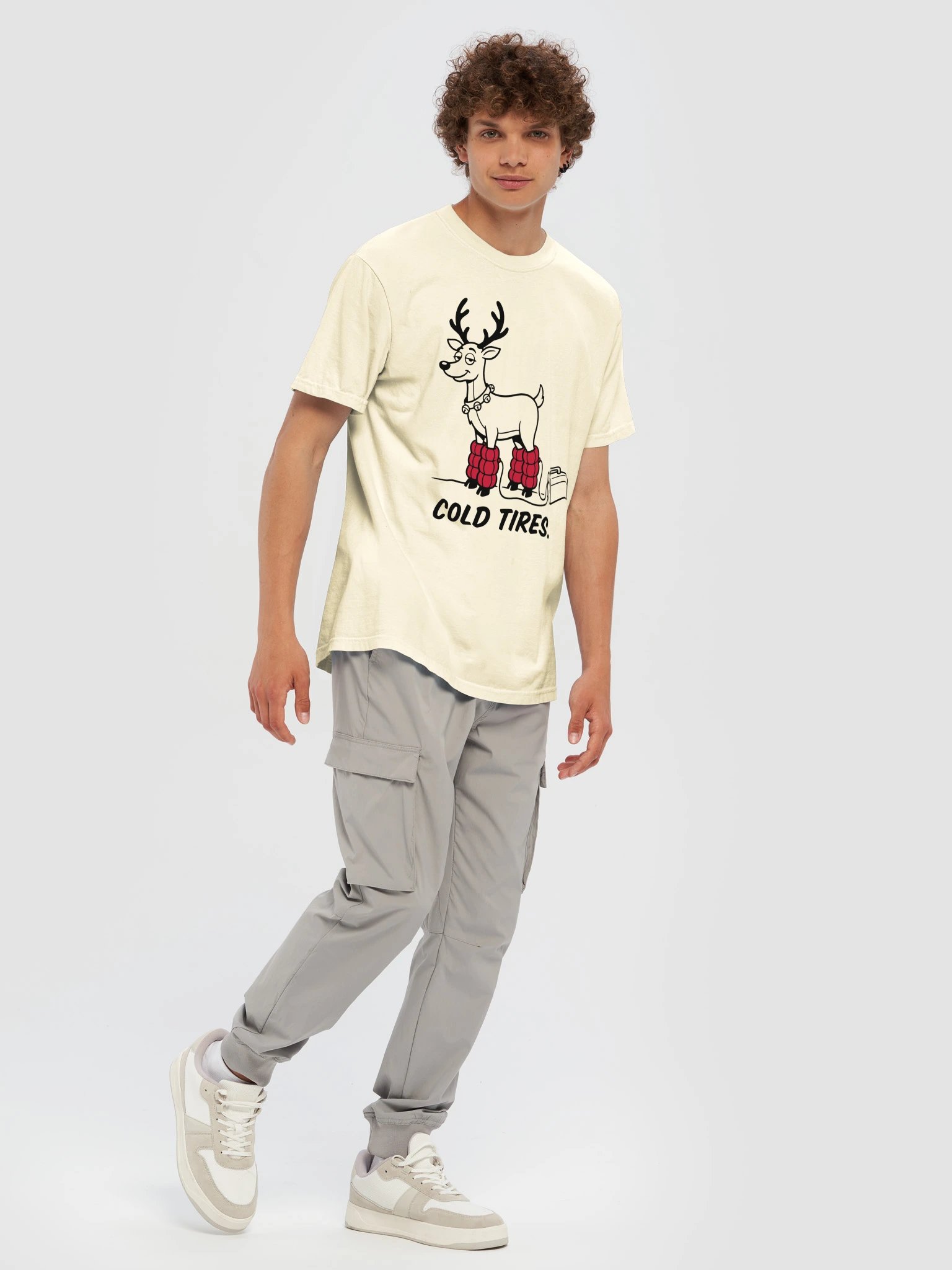 Cold Tires. Reindeer Tee product image (13)