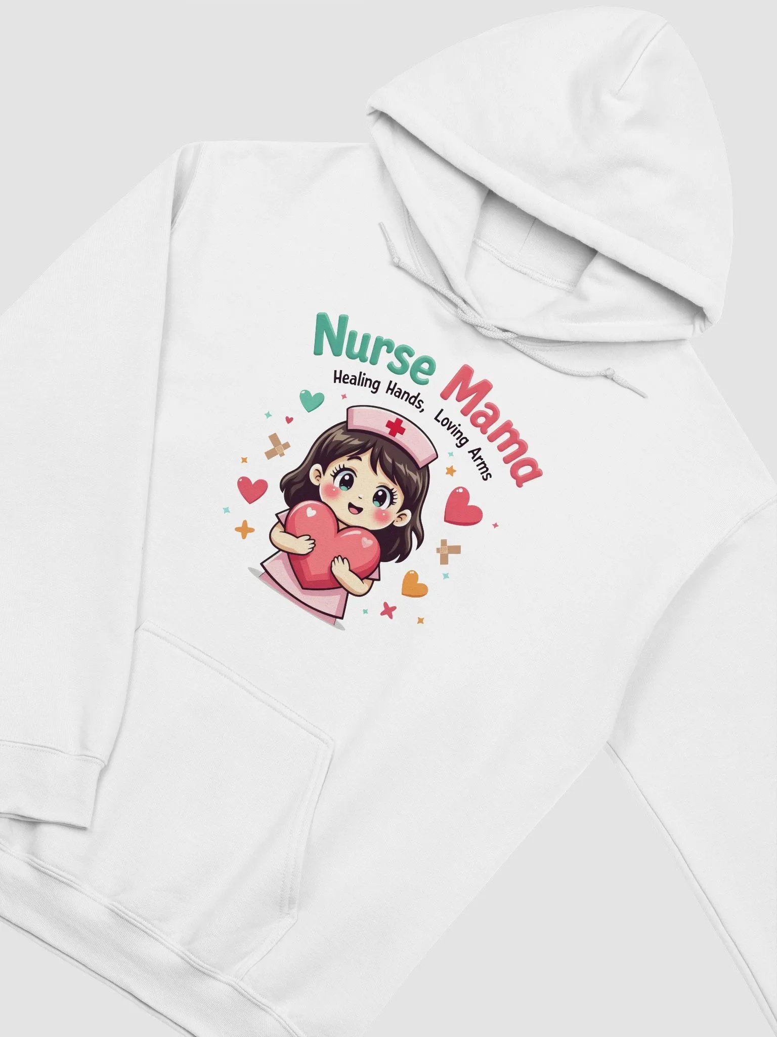 Nurse Mama Healing Hands Hoodie product image (11)