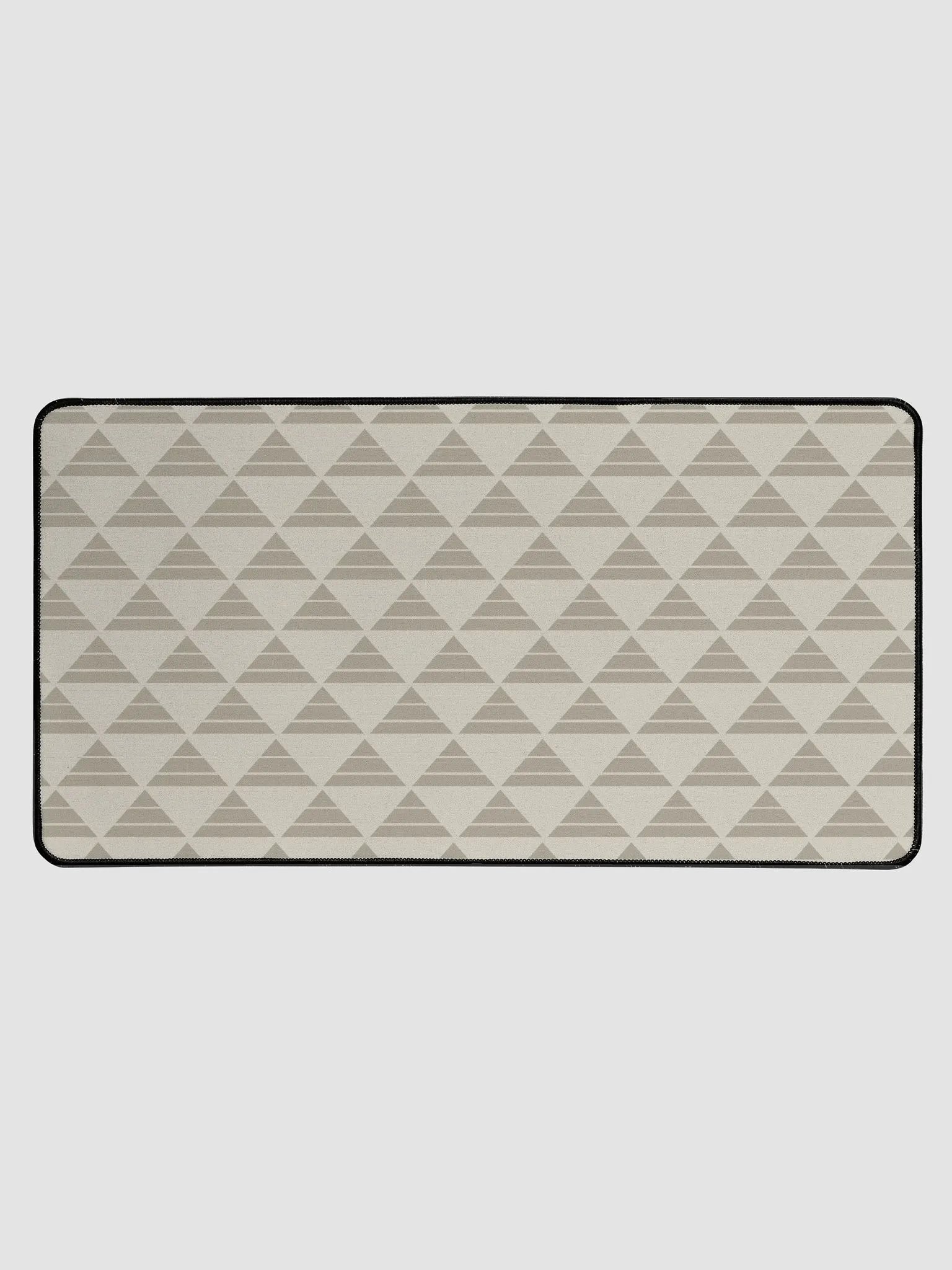 Desk Mat - Japanese Beige Uroko Pattern product image (1)