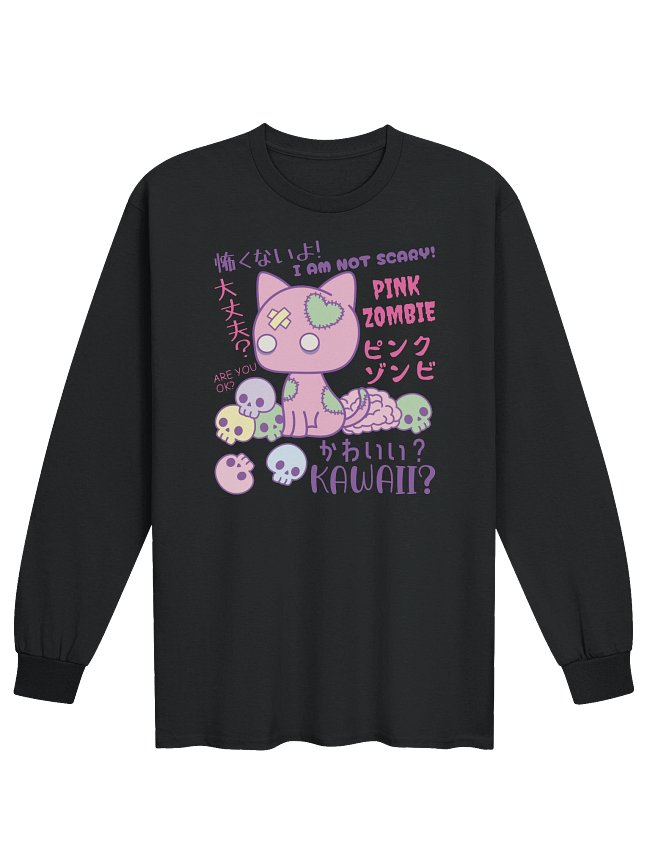 Harajuku Cats Unisex Adult Long Sleeve T-shirts