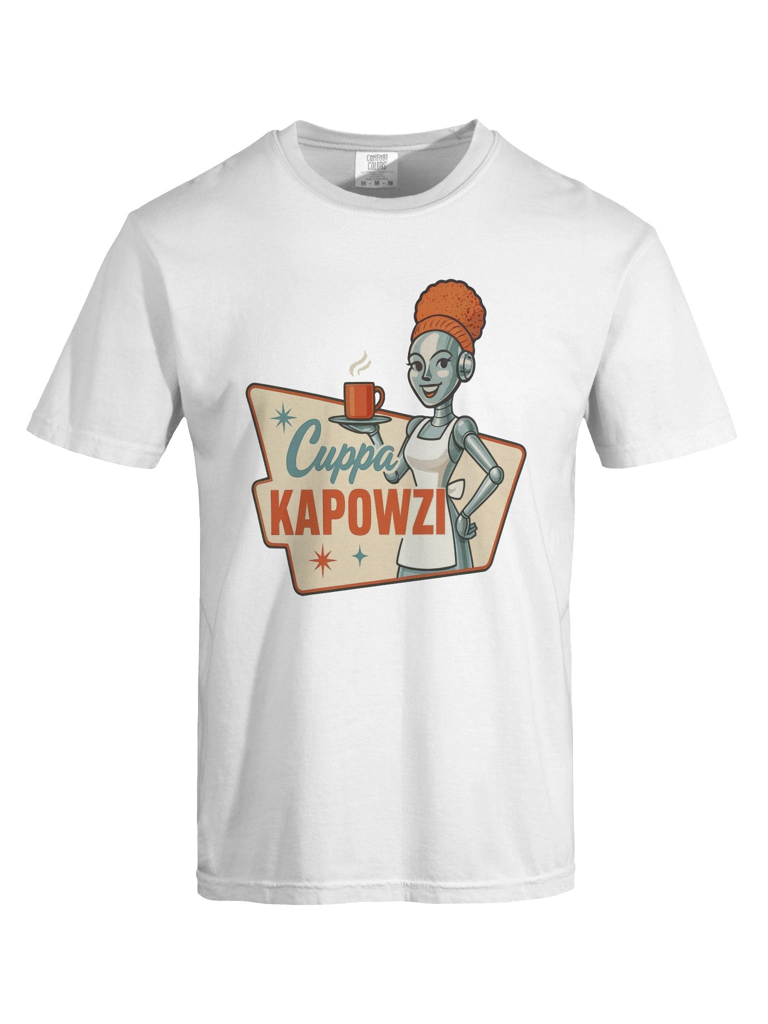 Cuppa Kapowzi - Full-size Logo T-shirt product image (4)