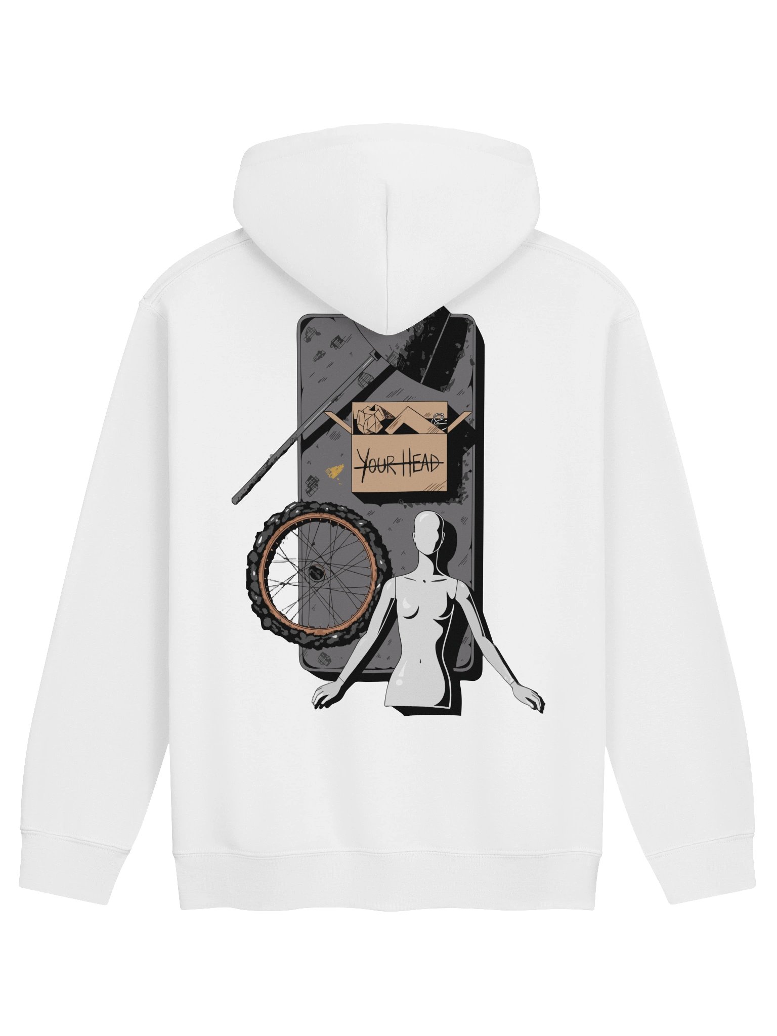 Forensic Inventory | Heavyweight Boxy Hoodie | Hard rubbish confessions product image (3)