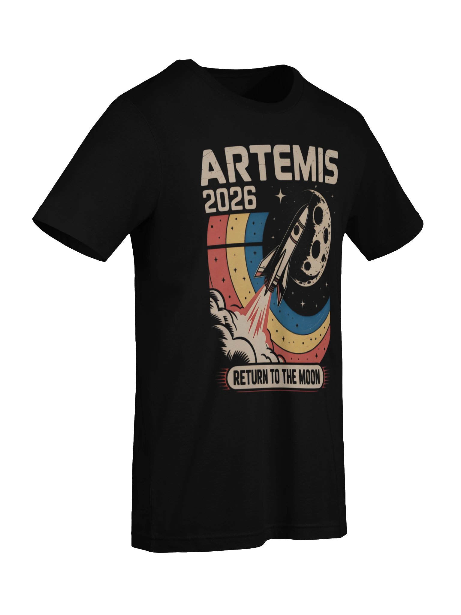 Artemis II Launch to The Moon Space Mission 2026 Supersoft T-shirt product image (9)