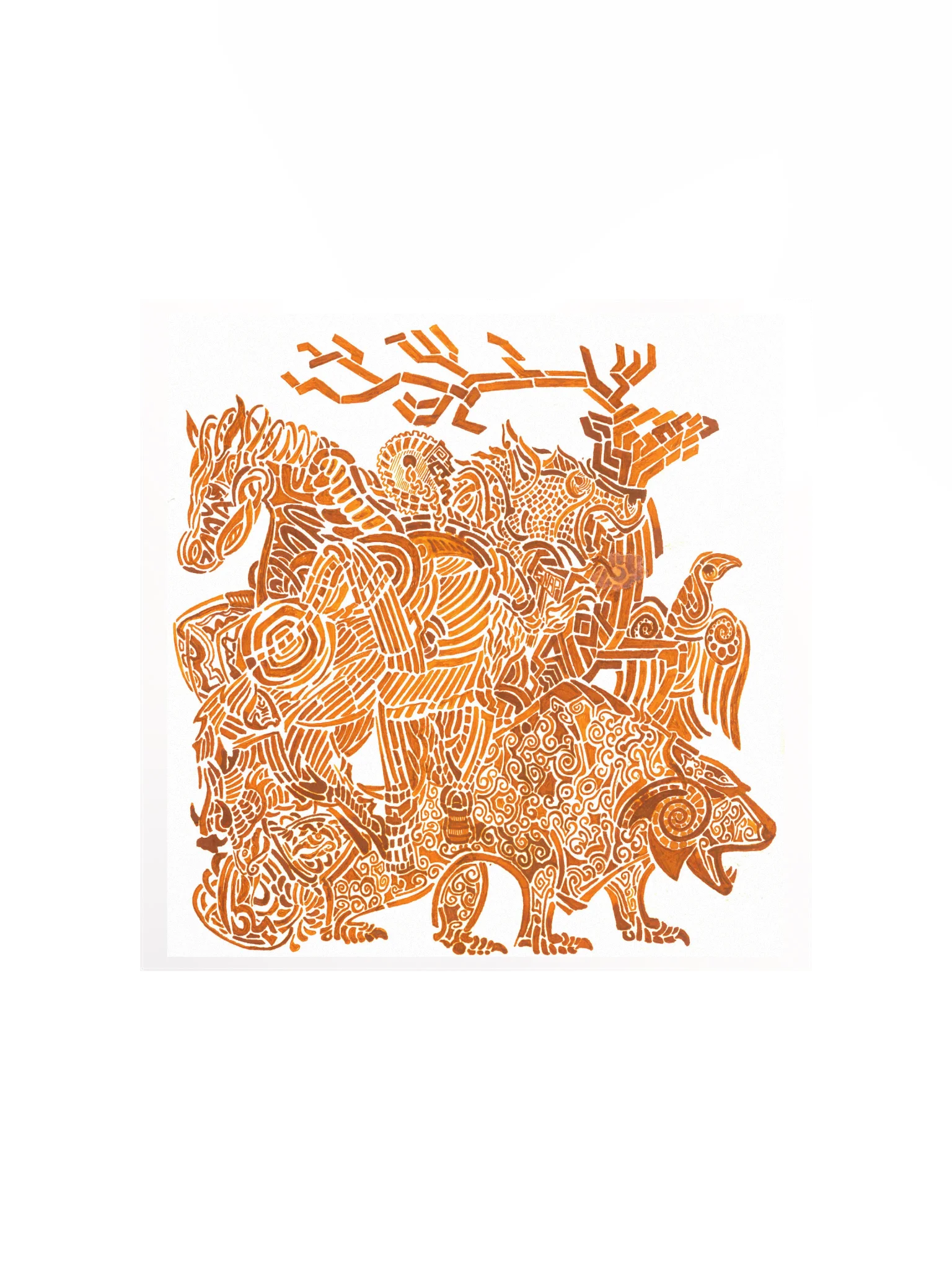 Viking Animal (Poster/Matt) product image (2)