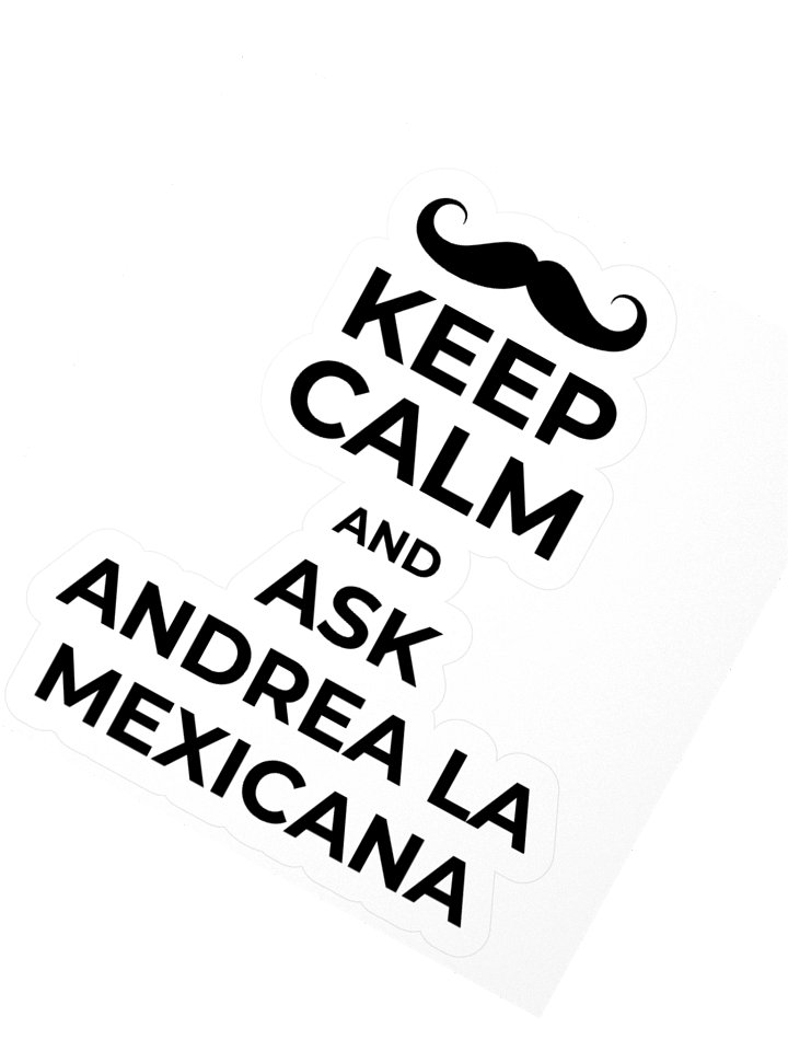 "Keep Calm and Ask ALM" Sticker product image (3)