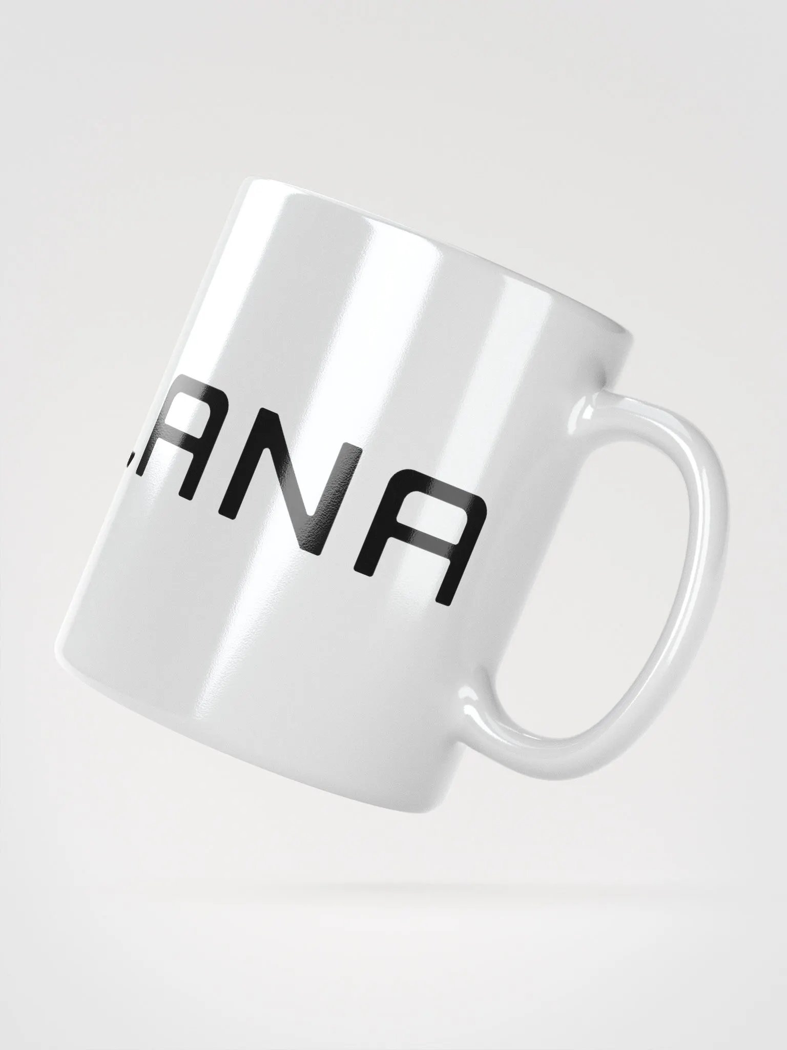 Solana Logo White Glossy Mug product image (3)