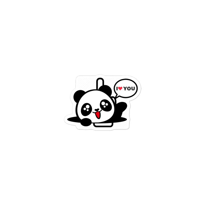 Panda Loves You Magnet product image (1)