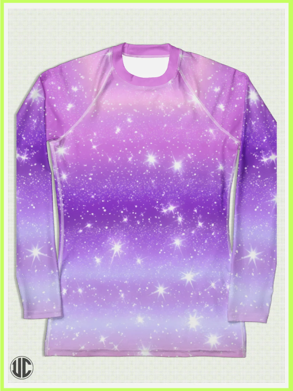 Galactic Twilight - Women's Rash Guard product image (3)