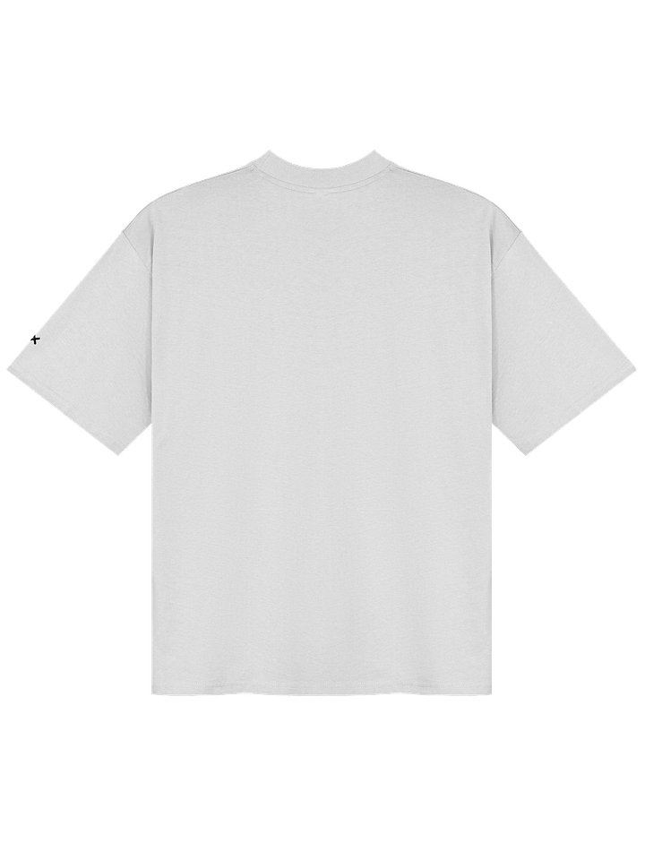 FMB ∣ JETLAG DINO Center Embroidered Oversized Tee White product image (2)