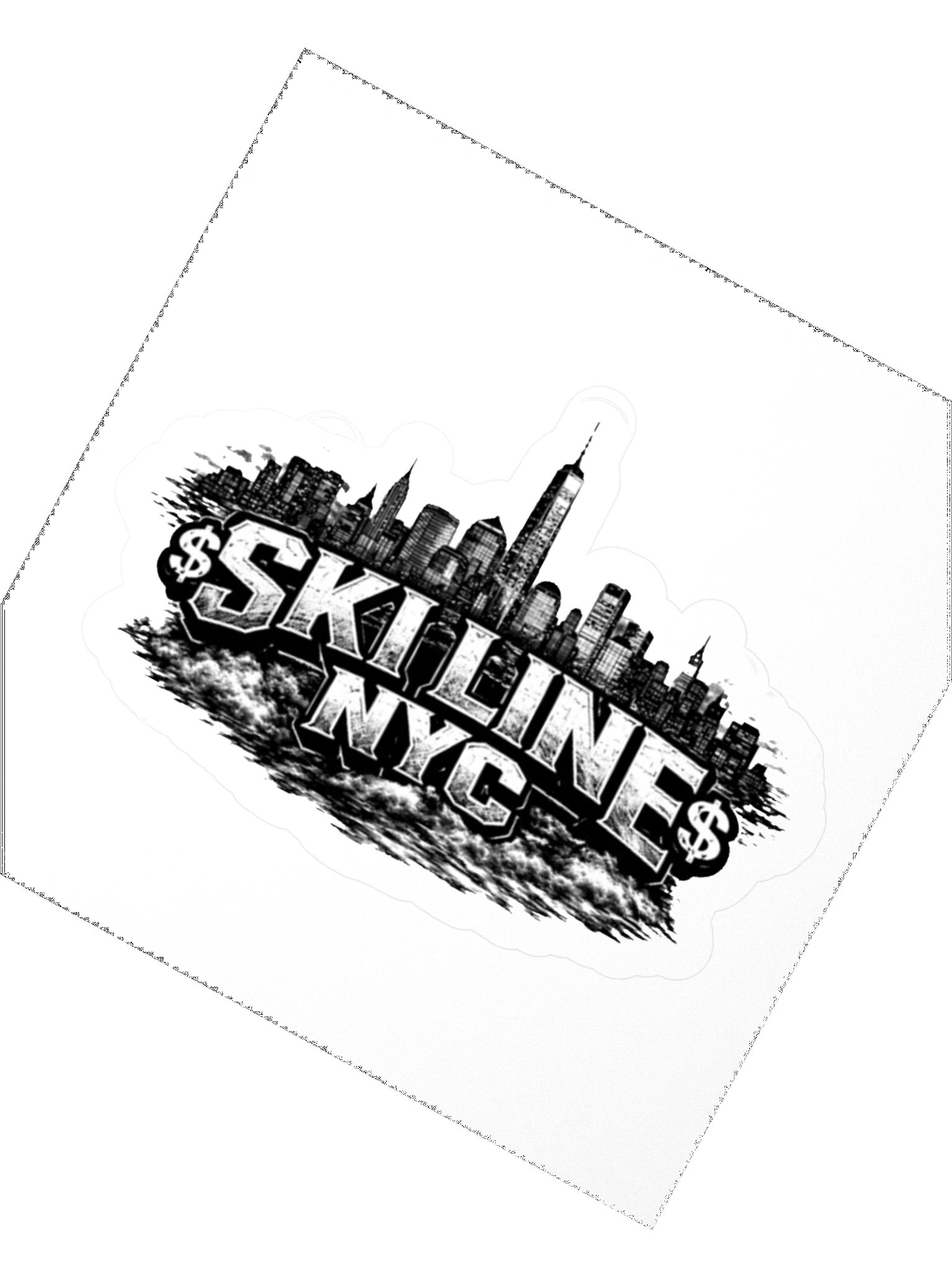 Skyline tagging nyc stickers product image (6)