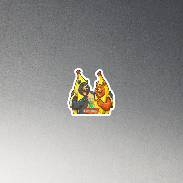 BANANA BEAR PILLAR #ONE Cyraxx Magnet product image (2)