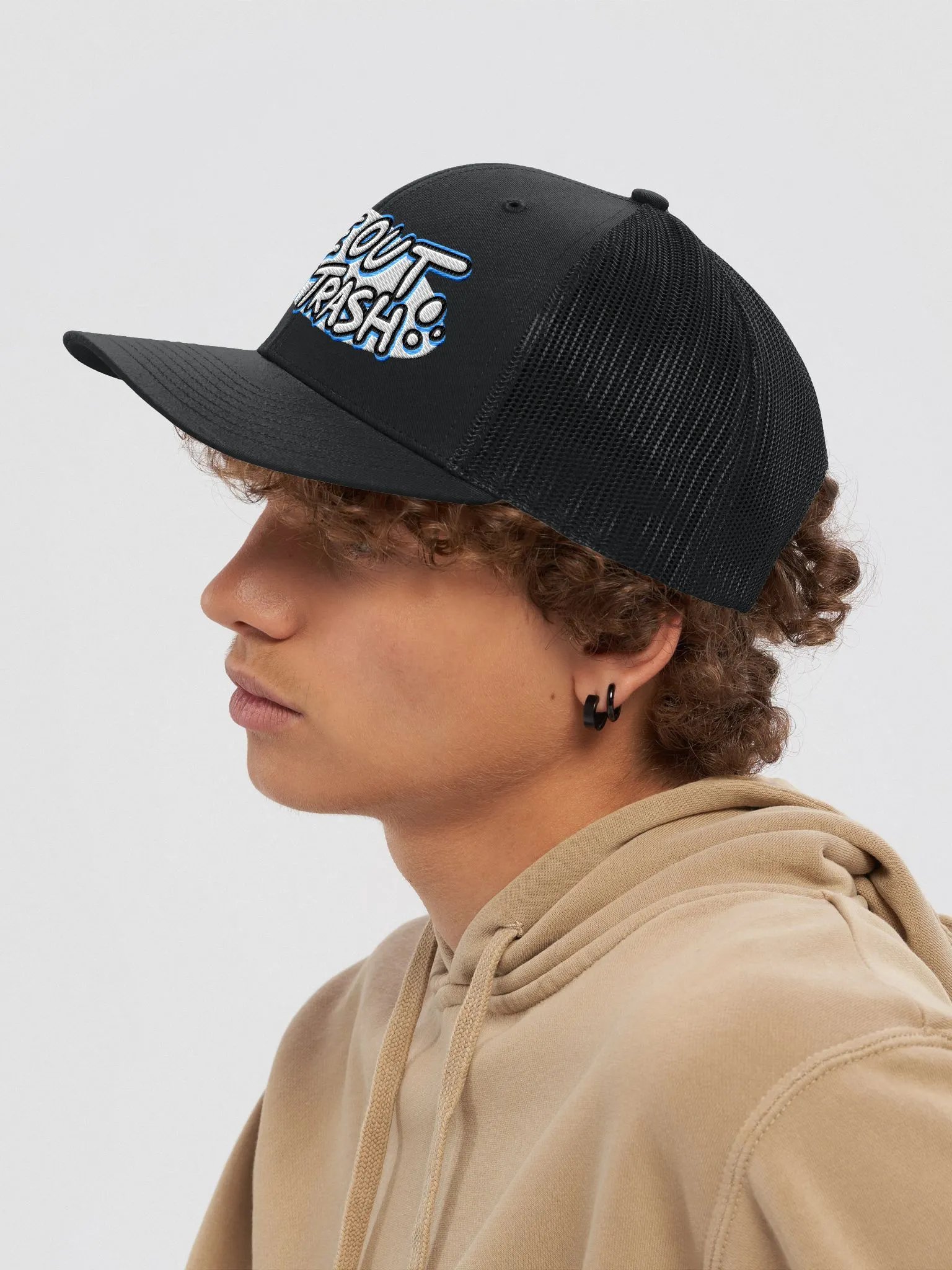 Take Out The Trash Logo Trucker Hat product image (7)