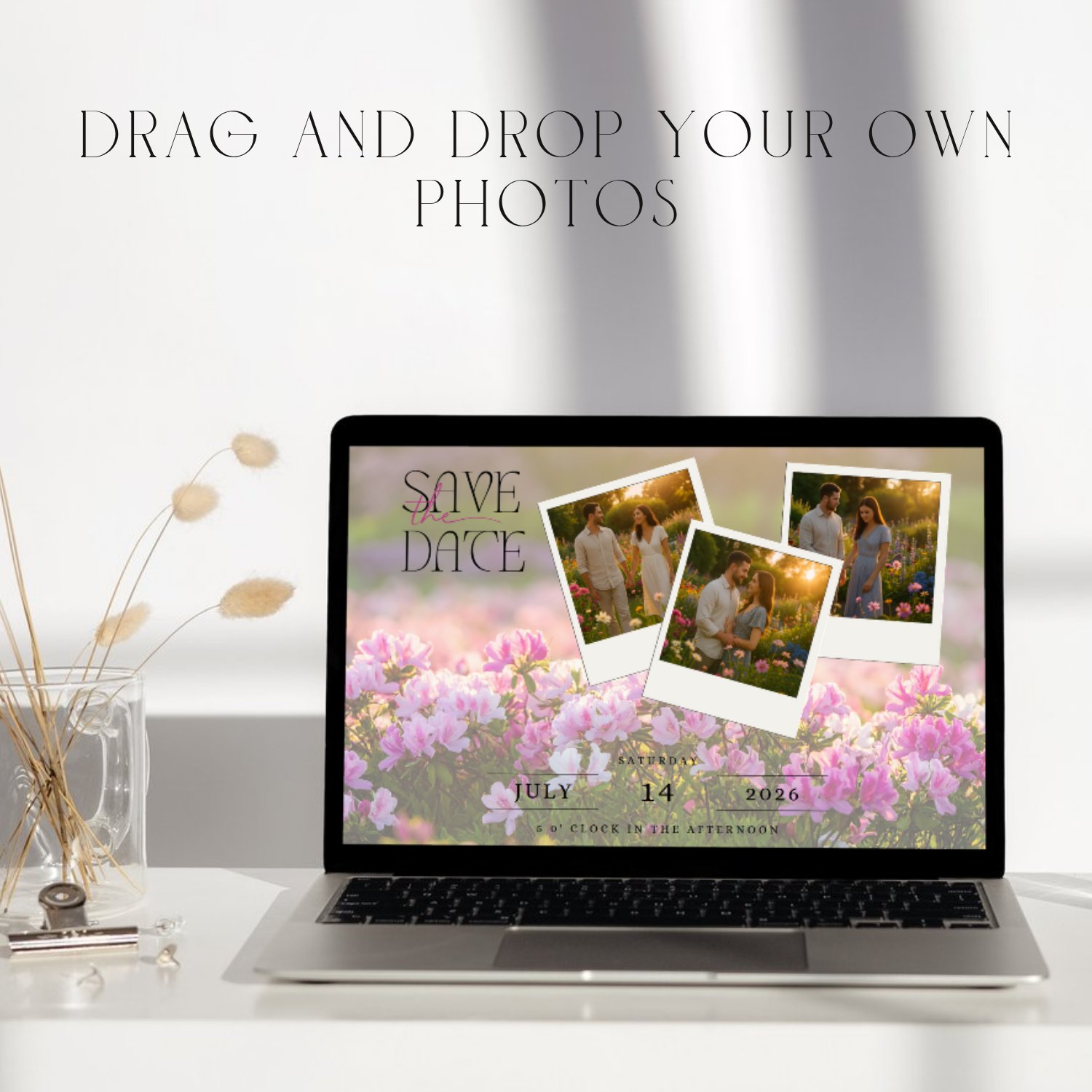 Garden in Bloom Wedding Website Template | Editable Canva Wedding Website RSVP | Floral Wildflower Wedding Invite | Digital Wedding Invitation product image (9)