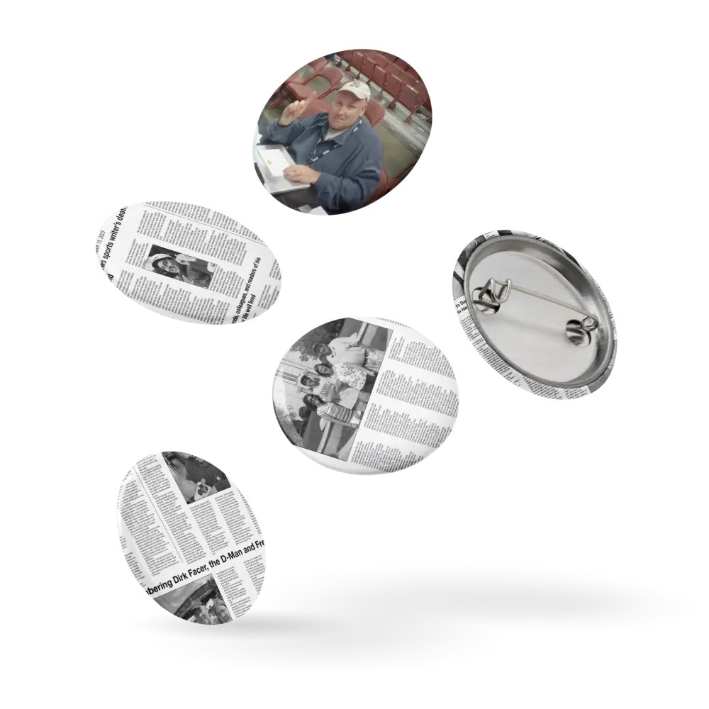 Doit4Dirk Buttons Newspaper Series product image (14)