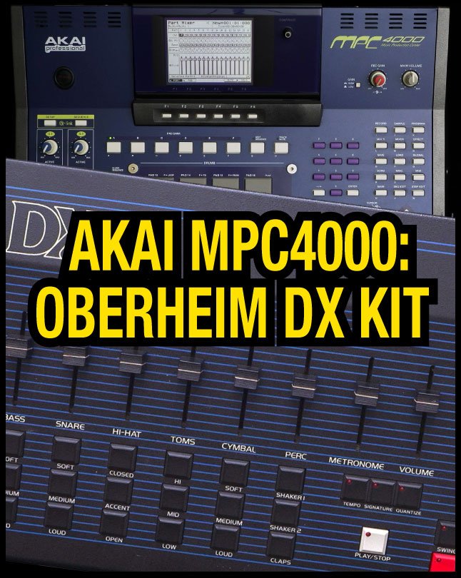Akai MPC4000: DX Kit product image (1)