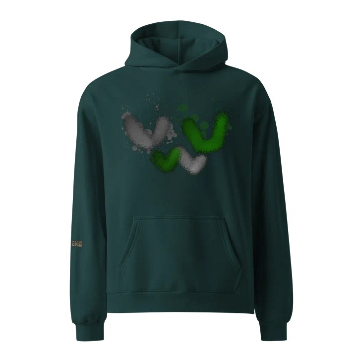 EddyMon Last Hope Graffiti oversized hoodie product image (11)