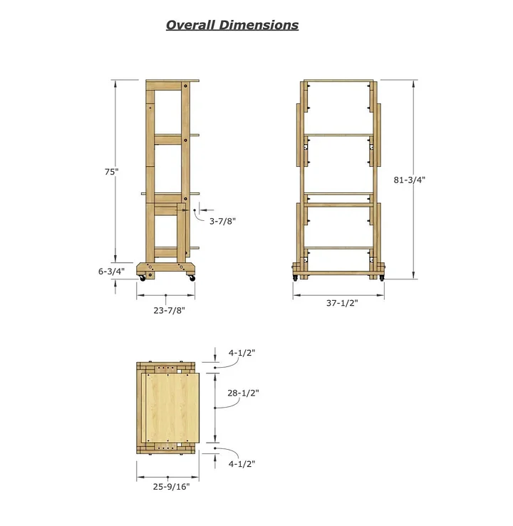 Transforming Shelf /Workbench DIGITAL Plans product image (2)