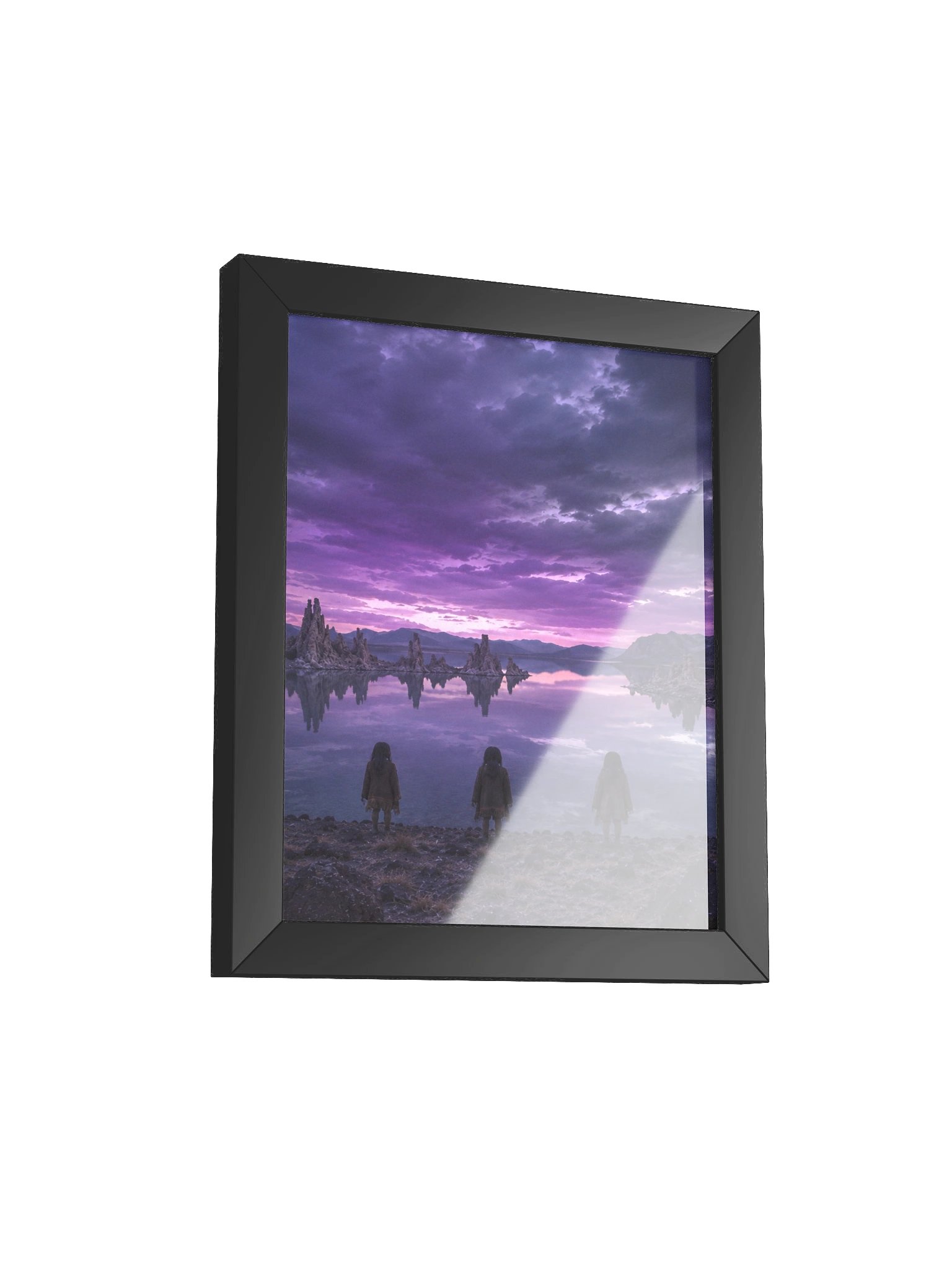 WATER BABIES OF PYRAMID LAKE FRAMED PRINT product image (2)