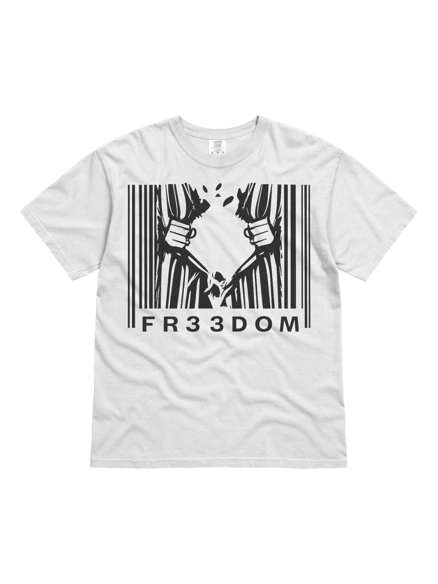 Freedom Barcode T-Shirt product image (5)
