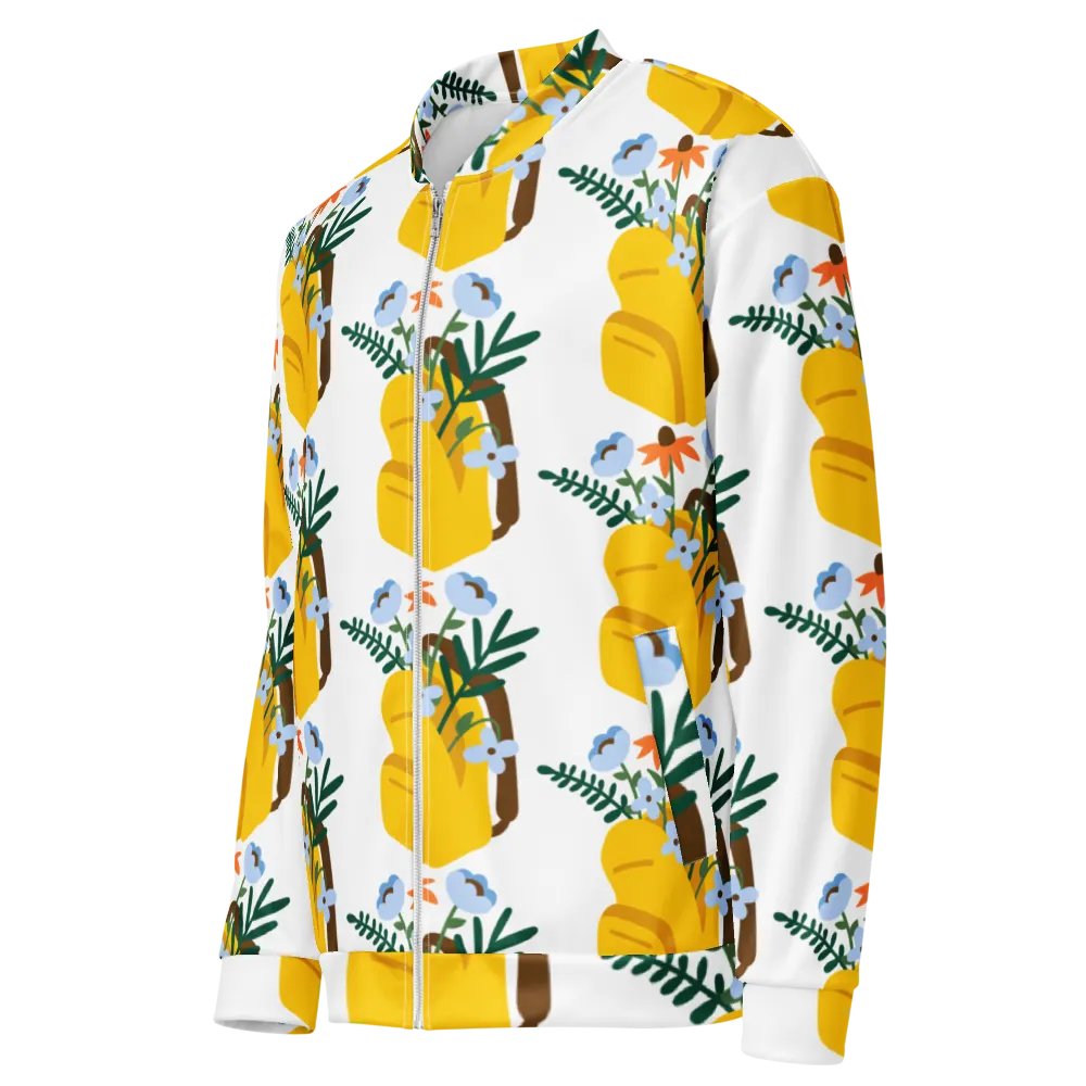 Floral Bliss All-Over Print Bomber Jacket product image (7)