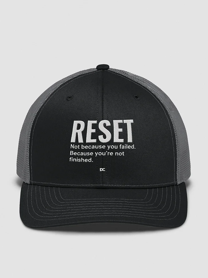 RESET – YOU’RE NOT FINISHED | Hat product image (1)