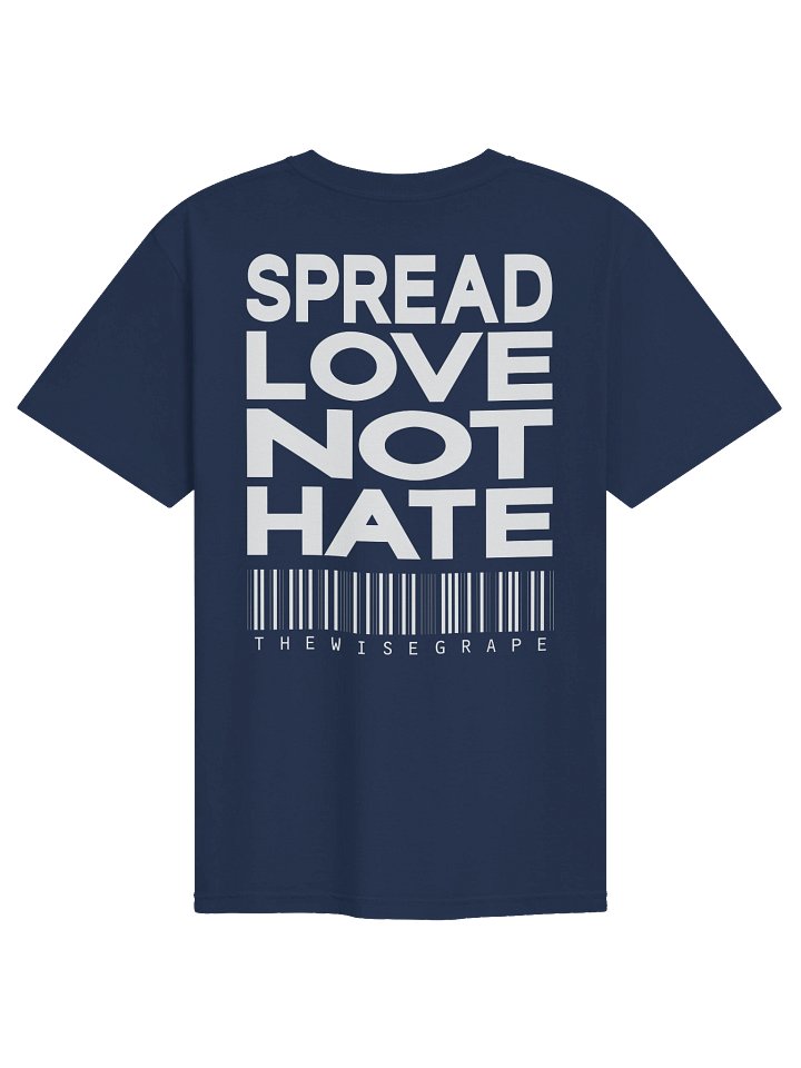 SPREAD LOVE, NOT HATE BARCODE TEE! product image (42)