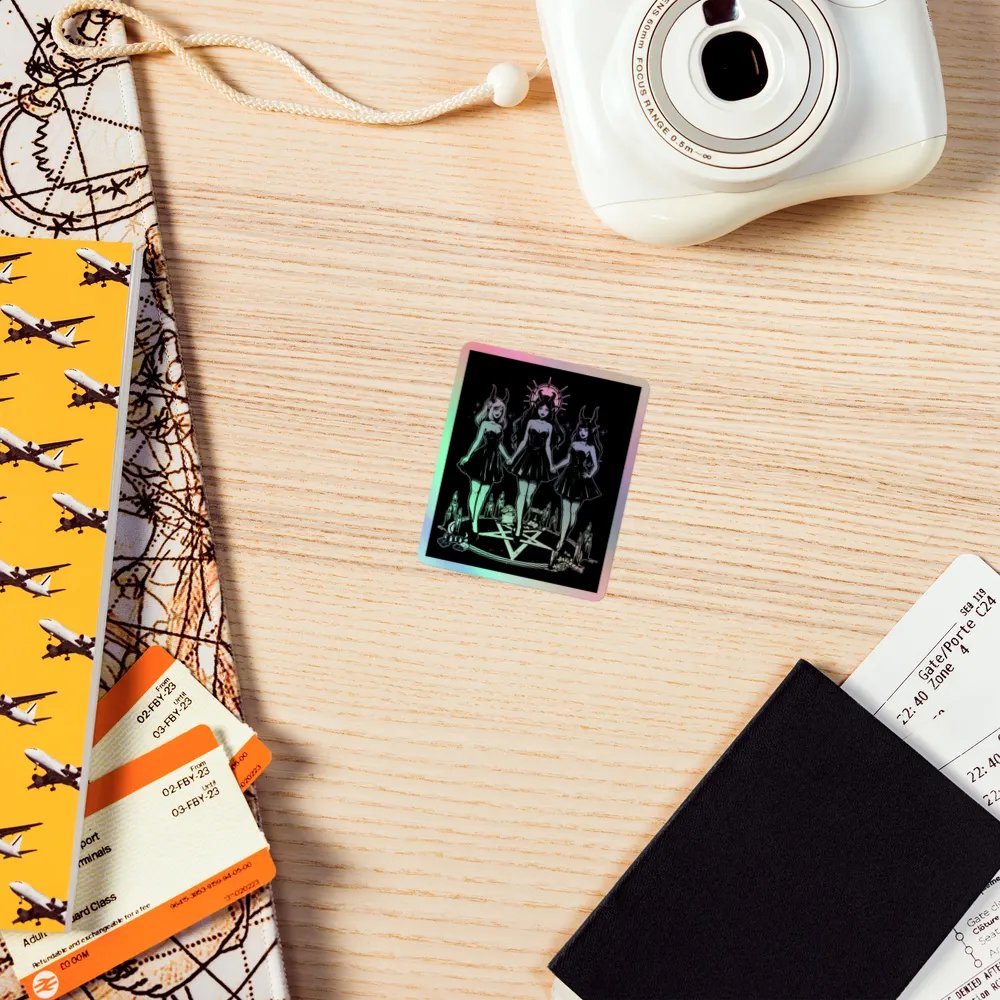 Not A Cult Hologram Sticker product image (7)